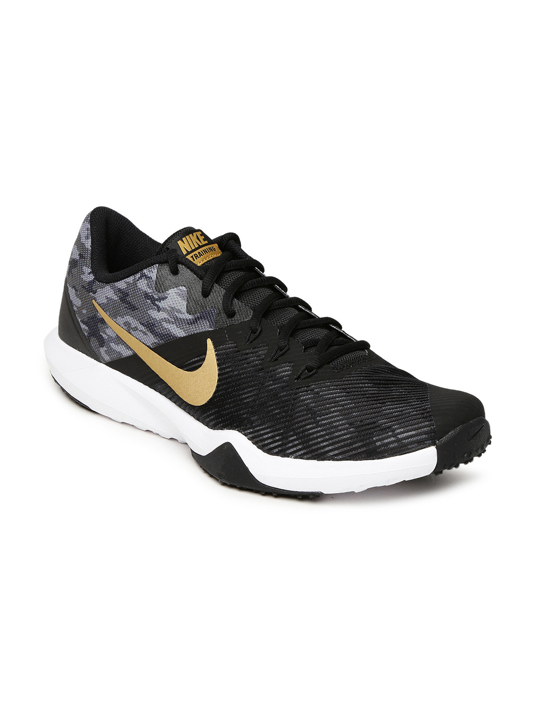 mens black nike training shoes