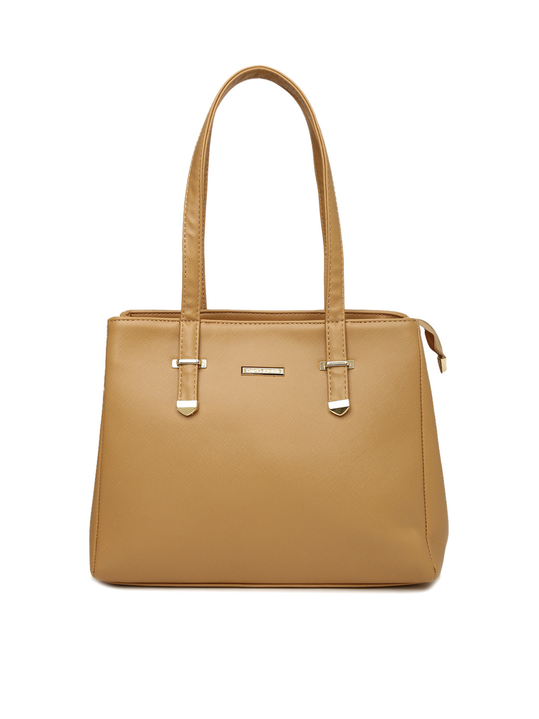 Buy David Jones Beige Solid Shoulder Bag Handbags for Women 2147695