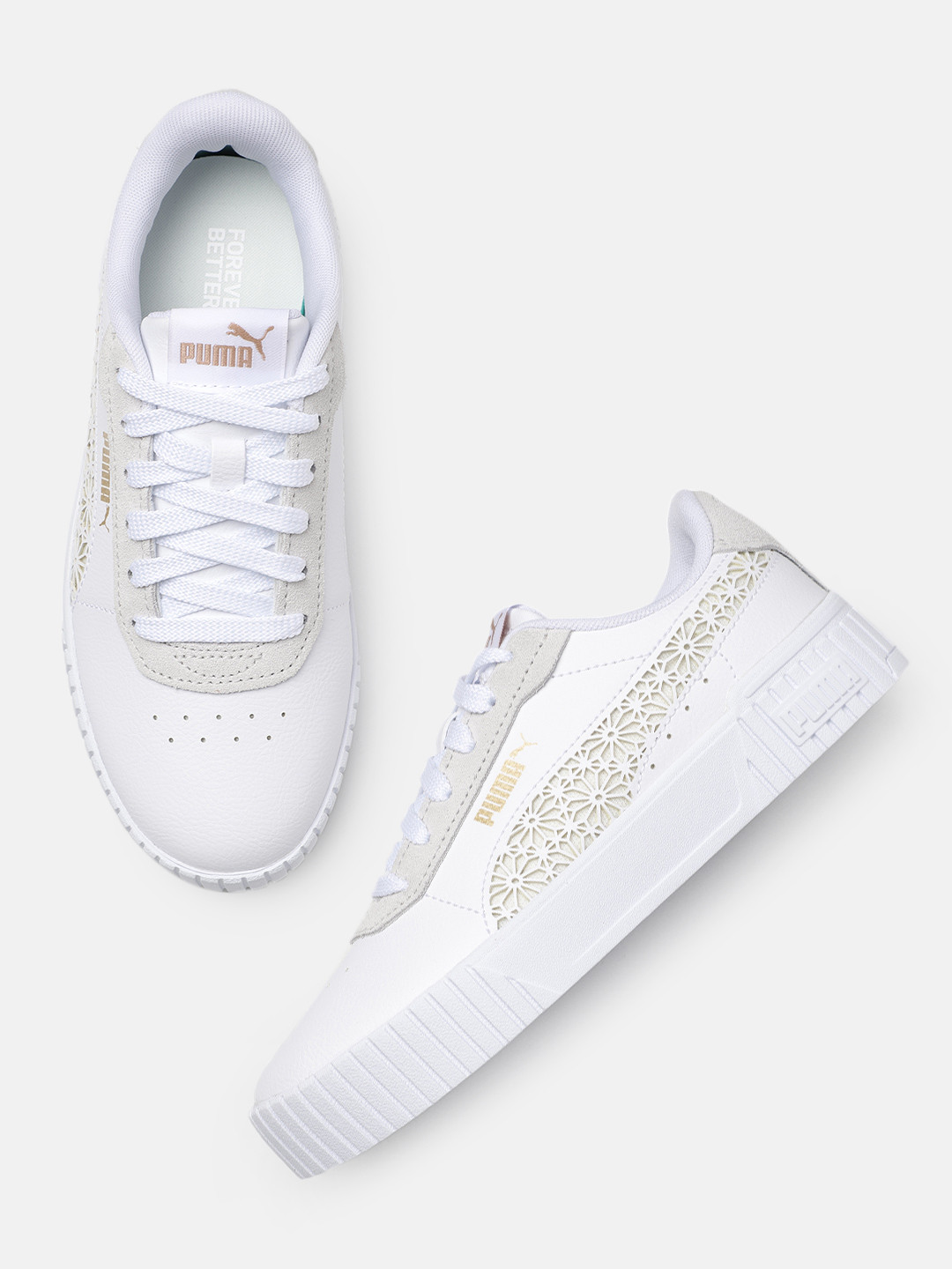 Buy Puma Women White Sneakers - Casual Shoes for Women 21485434 | Myntra