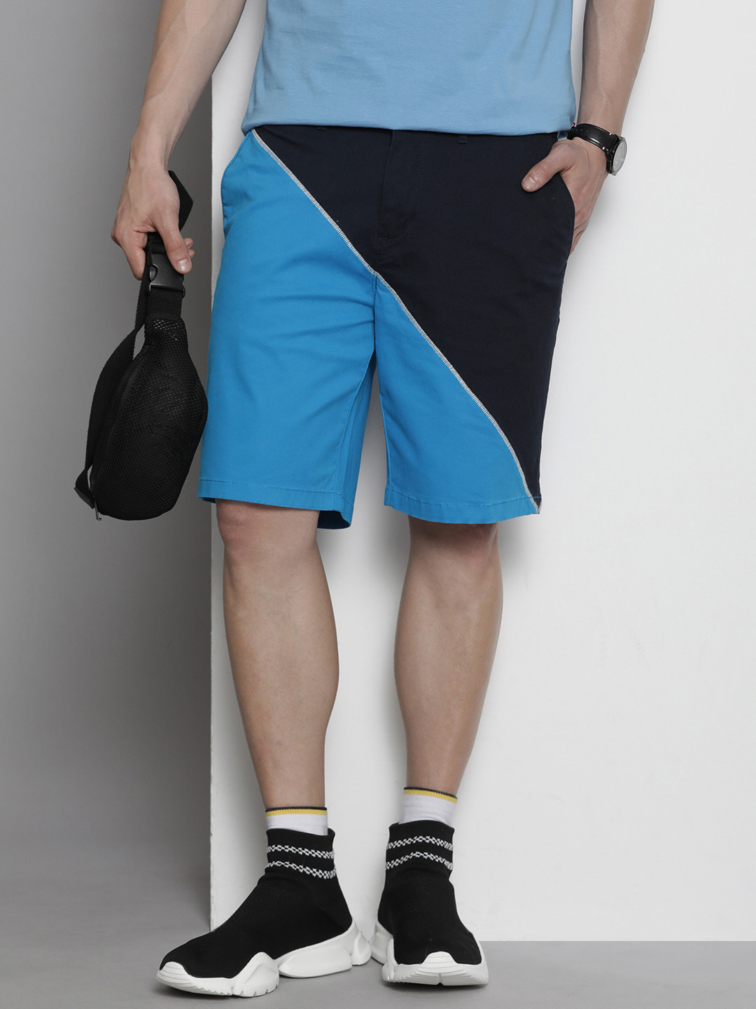 Buy Tommy Hilfiger Men Colourblocked Shorts Shorts for Men 21487006