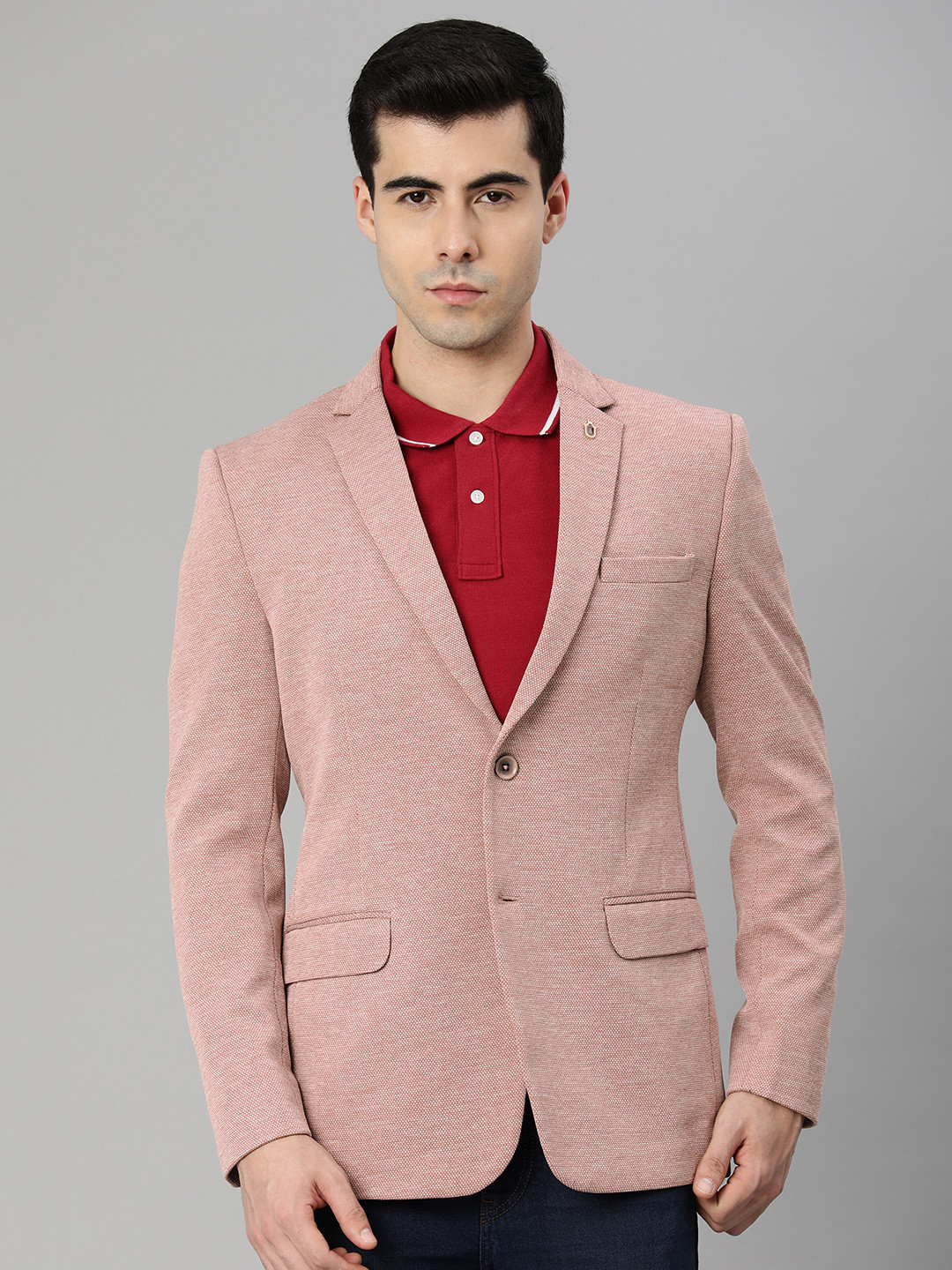 Buy ESSAS Club Men Regular Fit Single Breasted Blazer Blazers For Men buy-essas-club-men-regular-fit-single-breasted-blazer-blazers-for-men