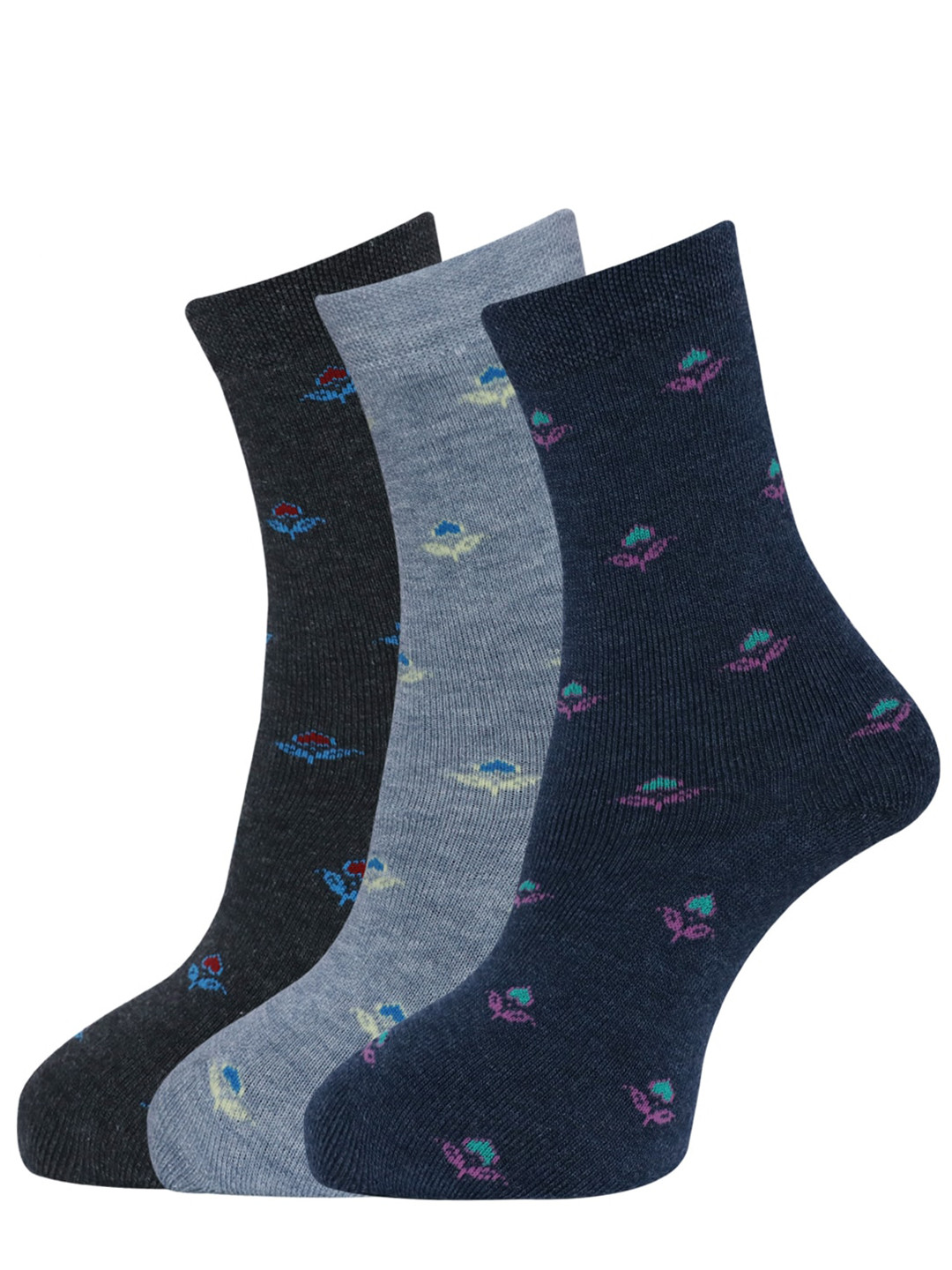 Buy Dollar Socks Women Pack Of 3 Assorted Full Length Socks Socks for Women 21494616 Myntra