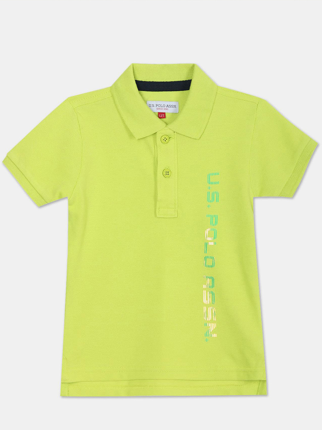 Buy U.S. Polo Assn. Kids Boys Polo Collar Pure Cotton T Shirt Tshirts