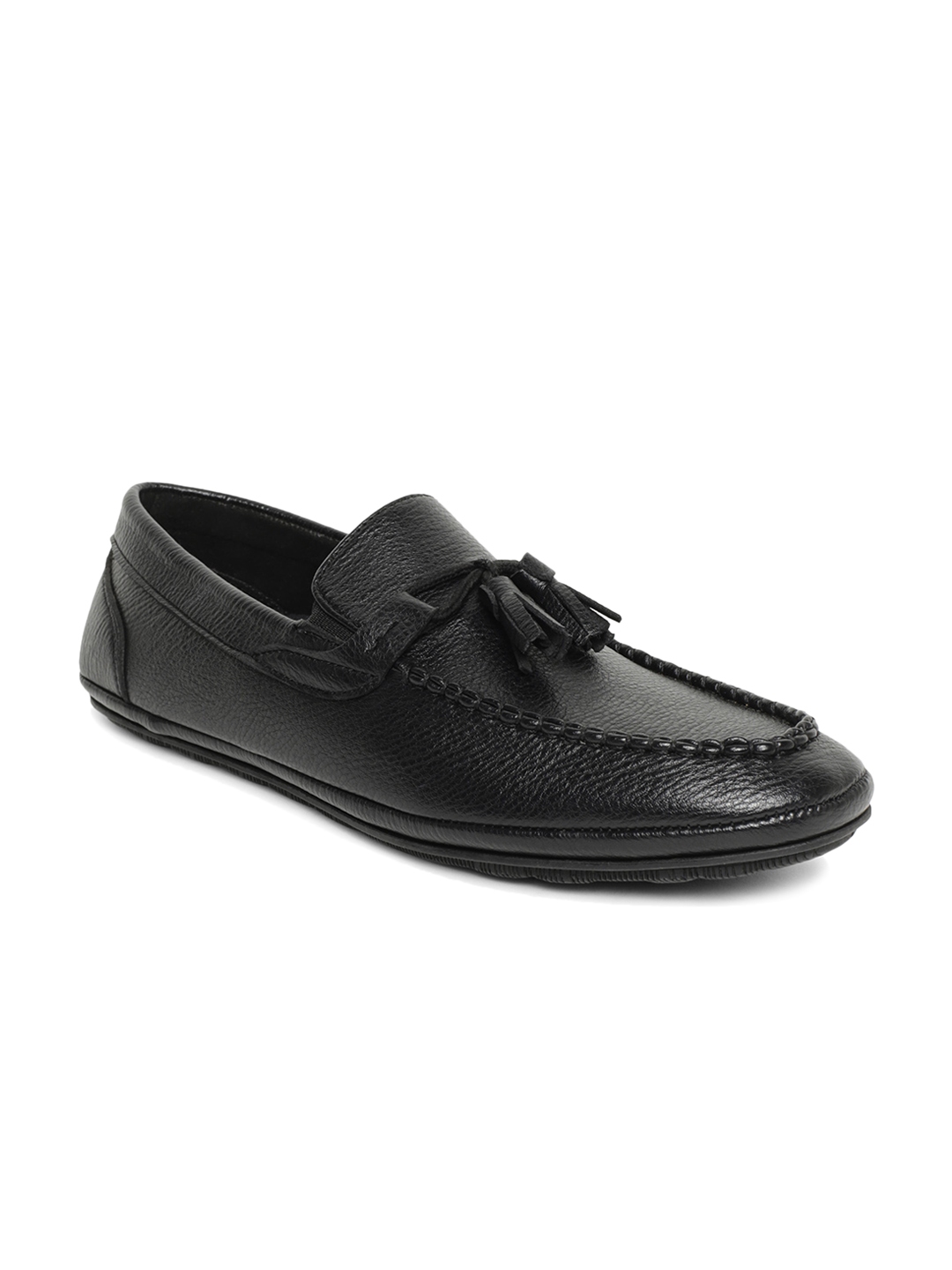Buy Mocas Men Black Loafers - Casual Shoes for Men 2149826 | Myntra