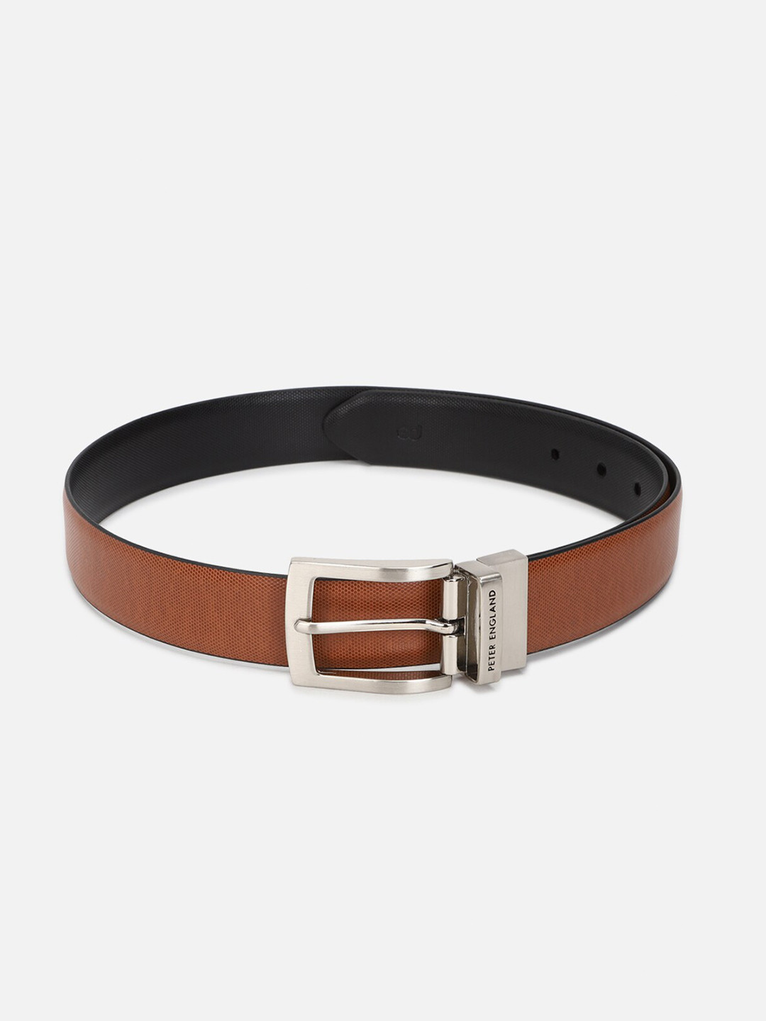 Buy Peter England Men Textured Leather Formal Belt Belts for Men