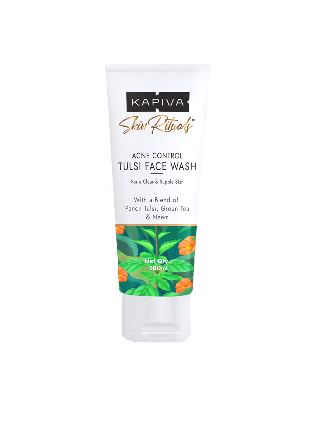 Buy Kapiva Skin Rituals Acne Control Tulsi Face Wash With Green Tea