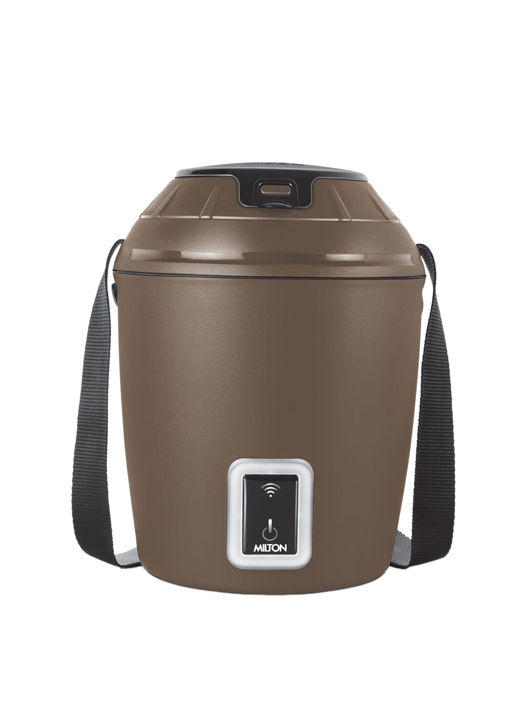 Buy Milton Smart Electric App Enabled Set Of 3 Brown Smart Tiffin Box