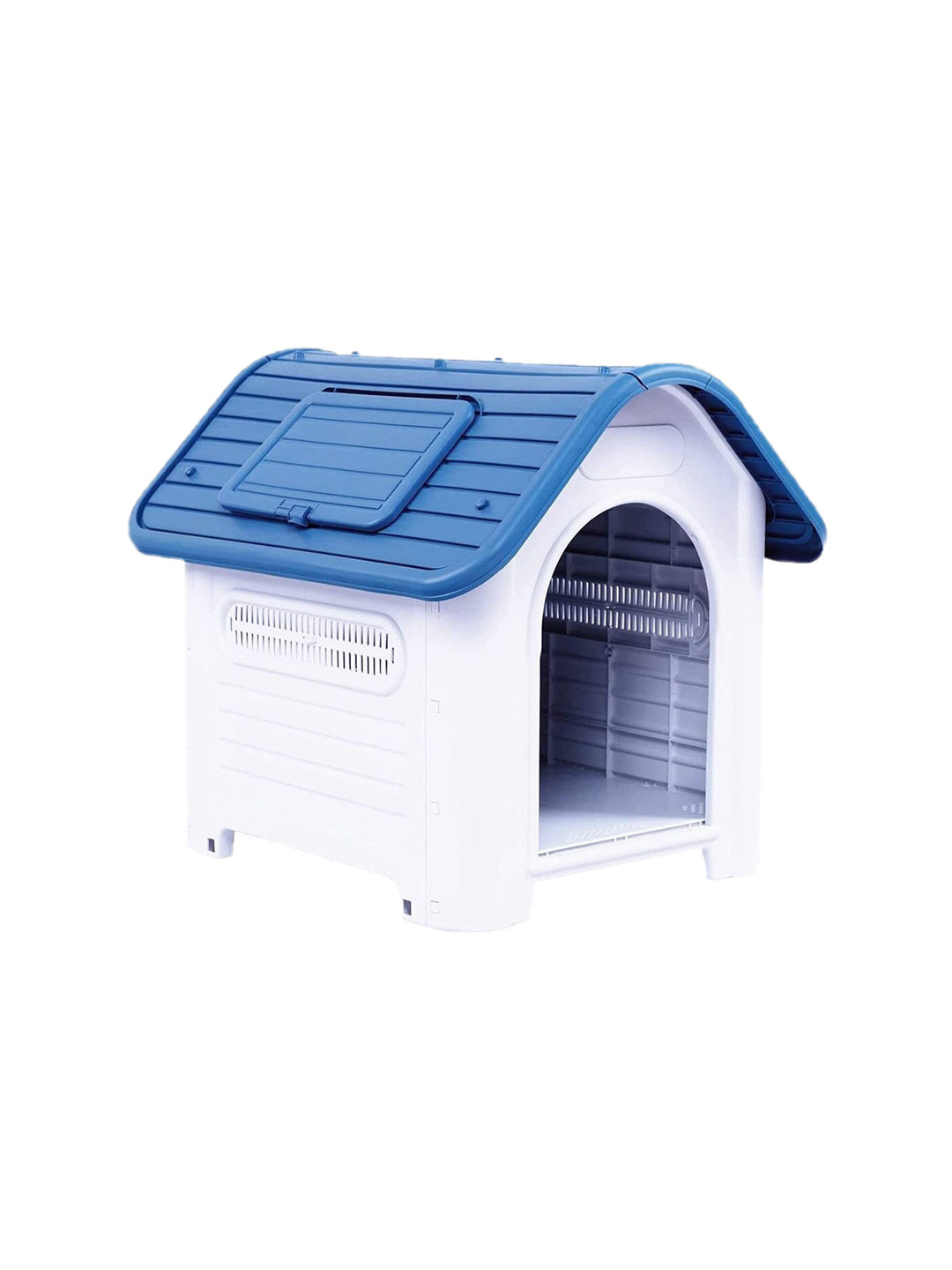 Buy Emily Pets Blue & White Collapsible Pet House Pet Crates And
