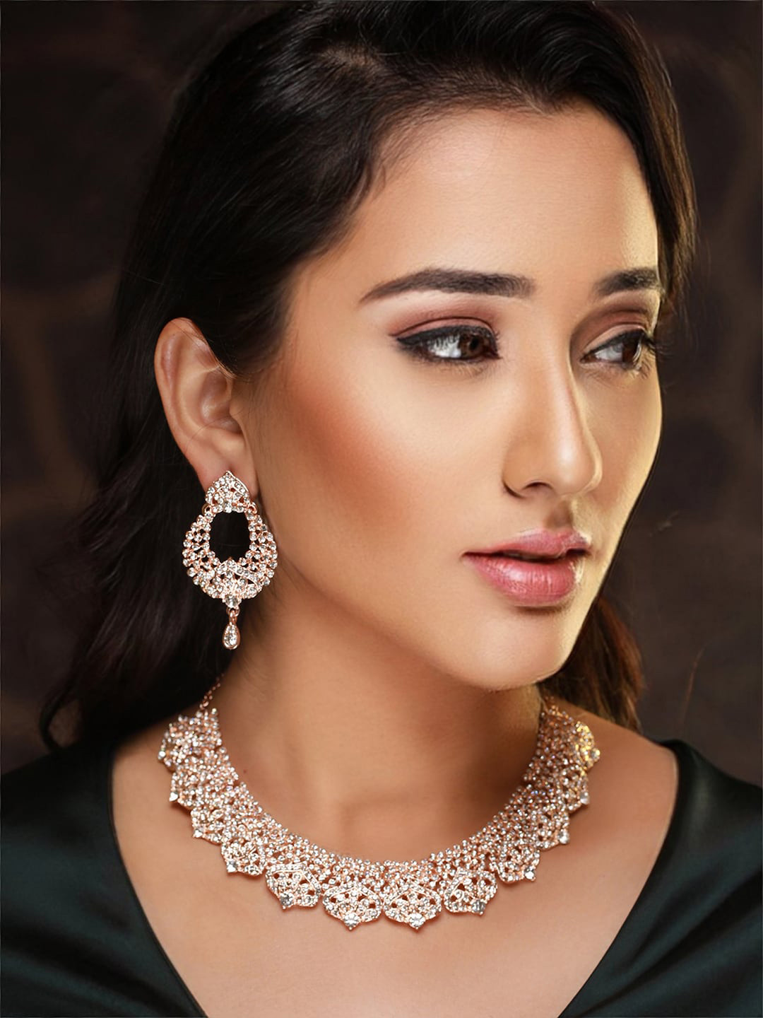 Priyaasi rose gold plated clearance