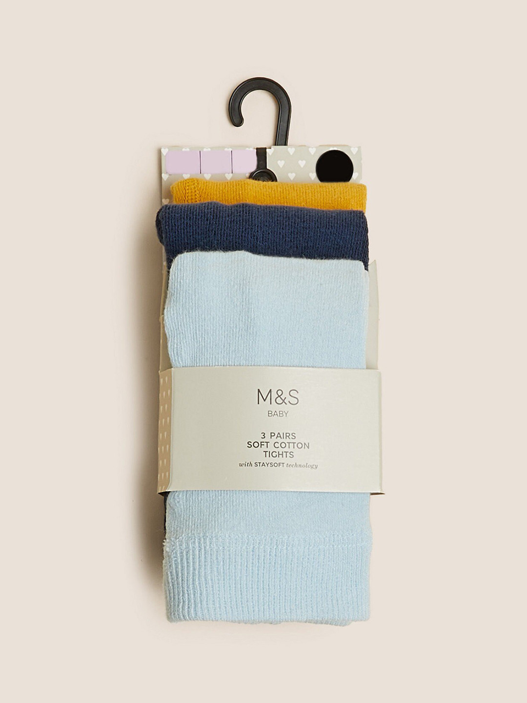 Buy Marks & Spencer Infants Pack Of 3 Ribbed Stockings Stockings for