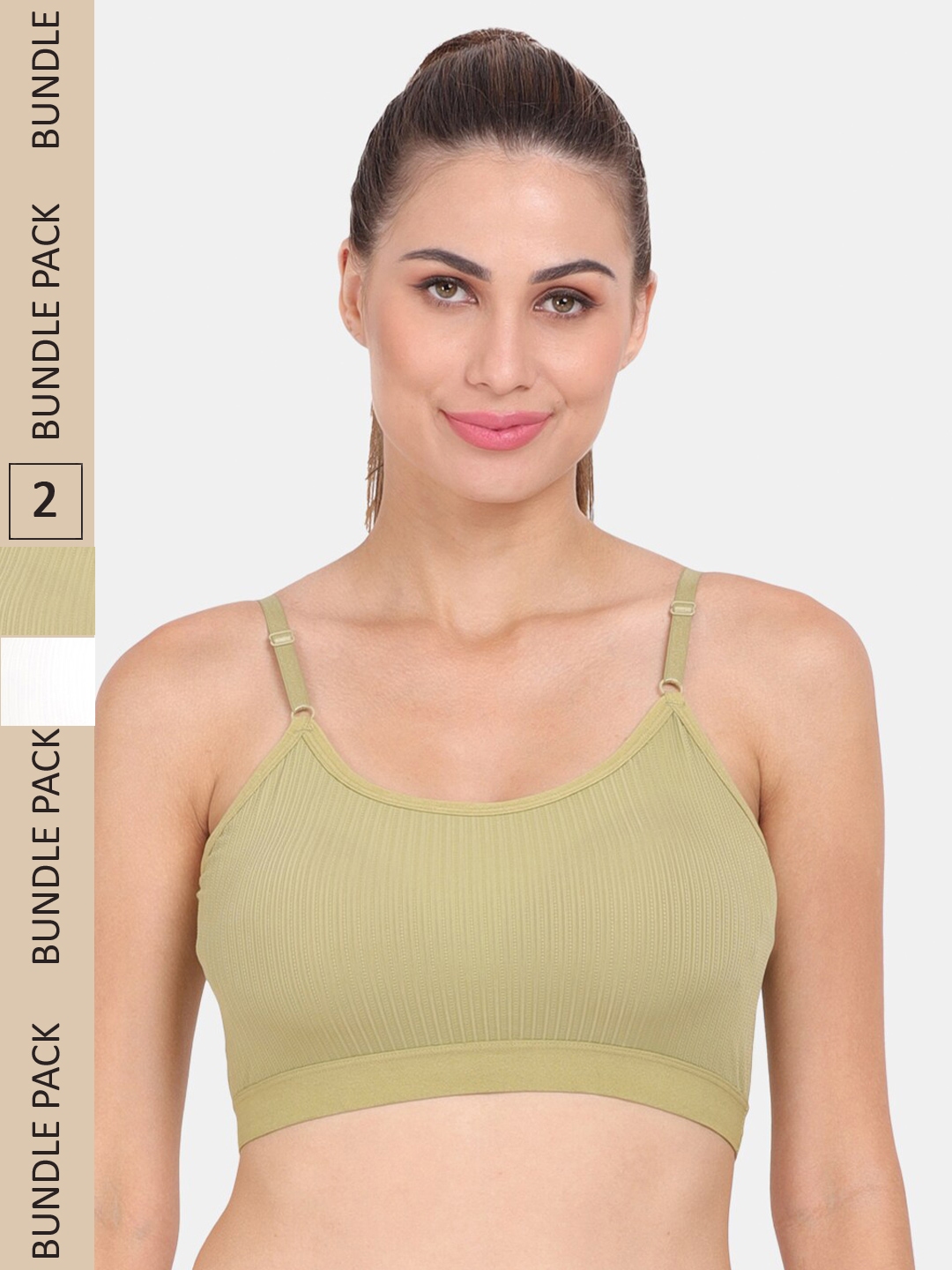 Buy Amour Secret Pack Of 2 Lightly Padded Anti Odour Sports Bra Bra For Women 21534542 Myntra 