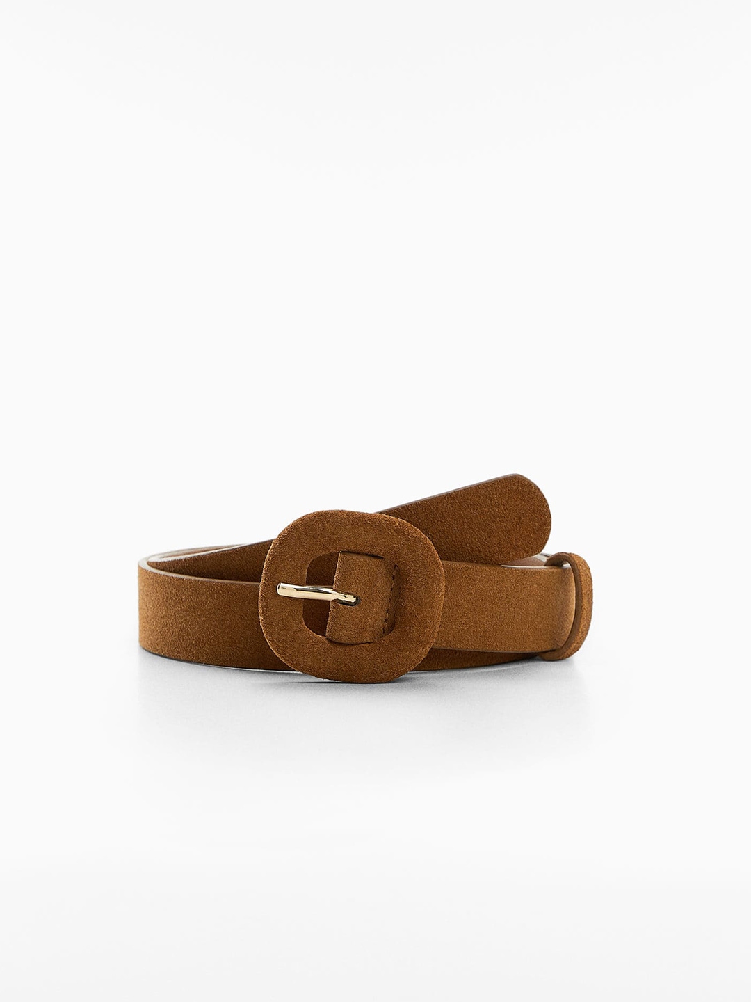 Buy MANGO Women Leather Sustainable Belt - Belts for Women 21537970 ...