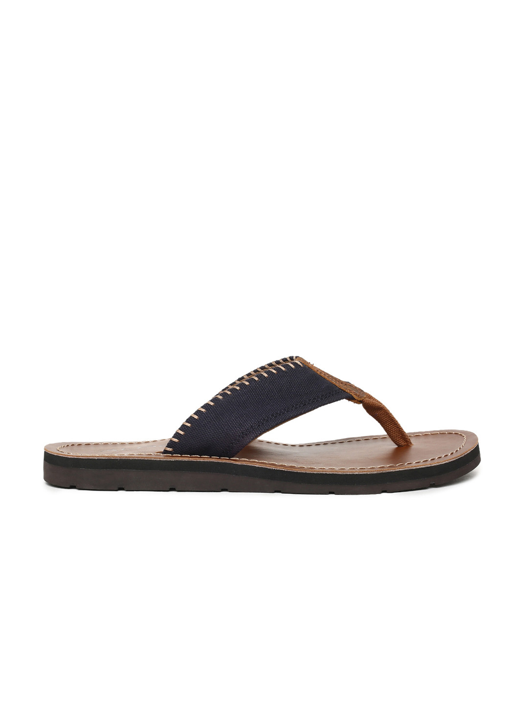 Buy ALDO Men Navy Blue & Tan Brown Comfort Sandals Sandals for Men