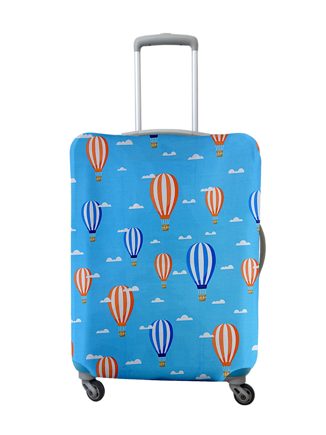 Buy Cortina Blue Printed Protective Large Trolley Bag Cover Travel
