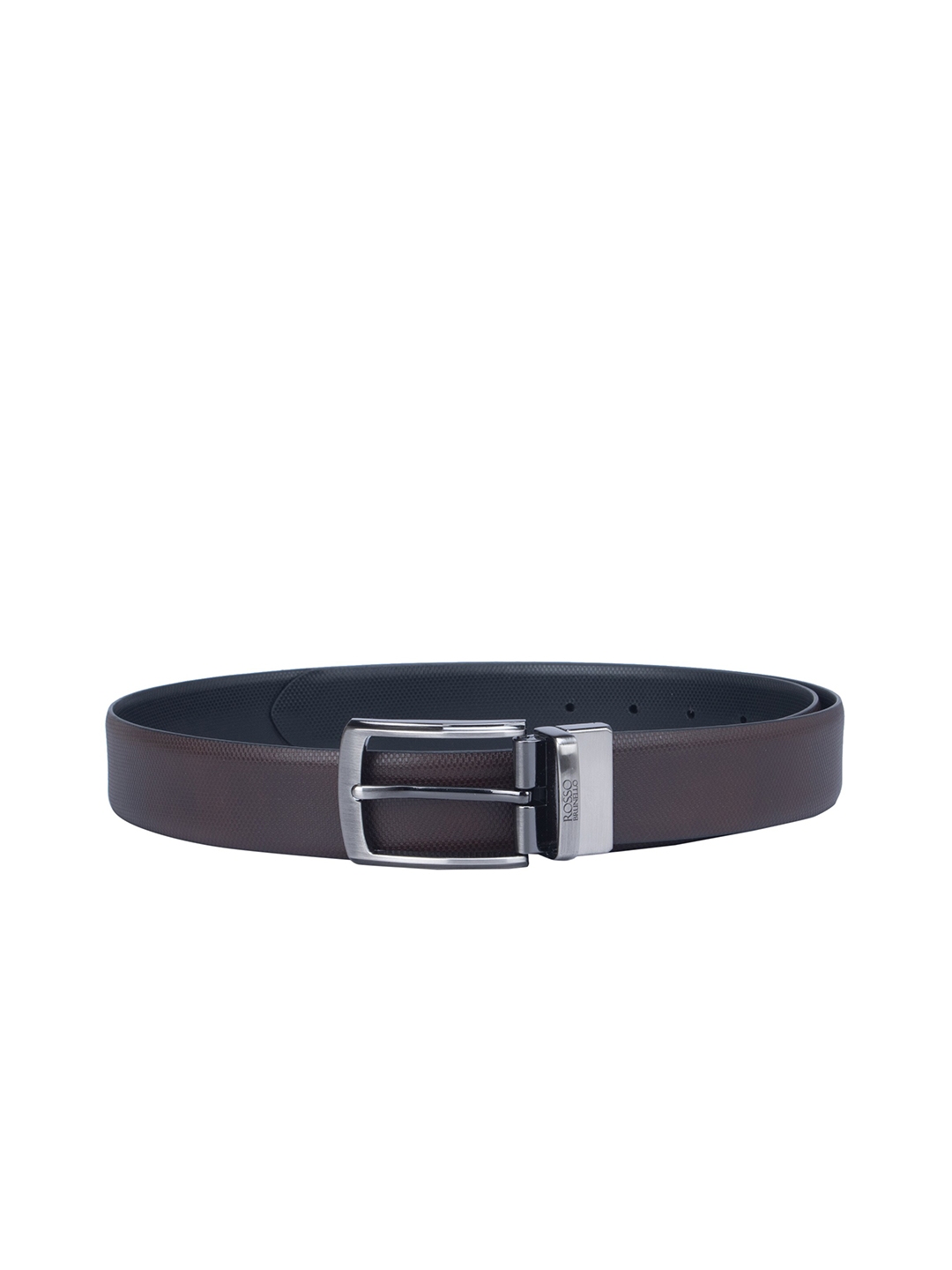 Buy ROSSO BRUNELLO Men Leather Reversible Formal Belt - Belts for Men ...