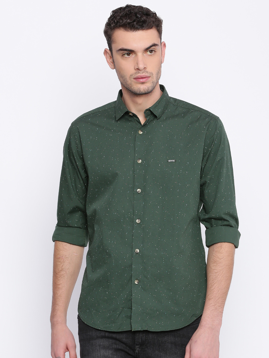 volt green men's shirt
