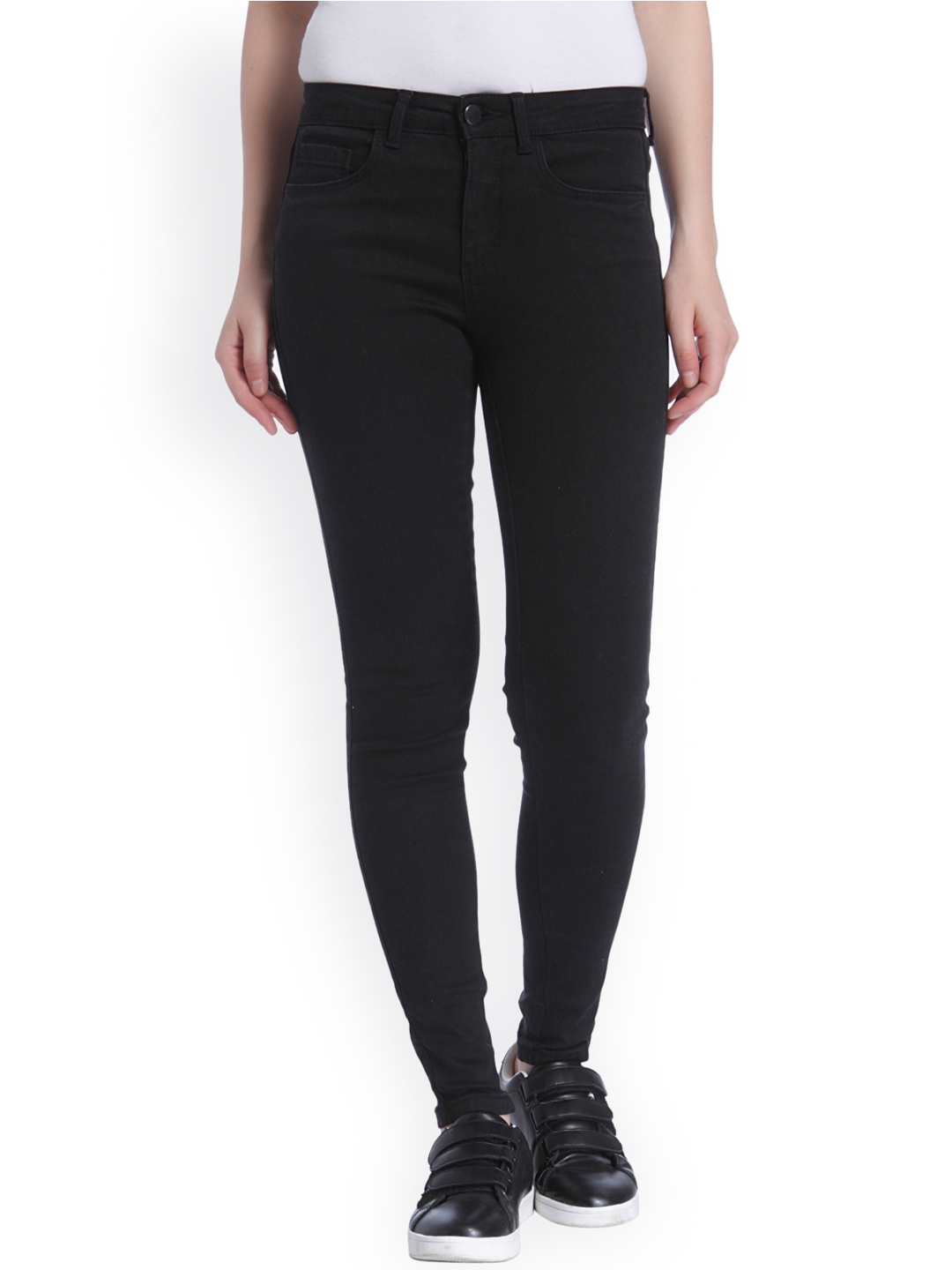black stretchable jeans