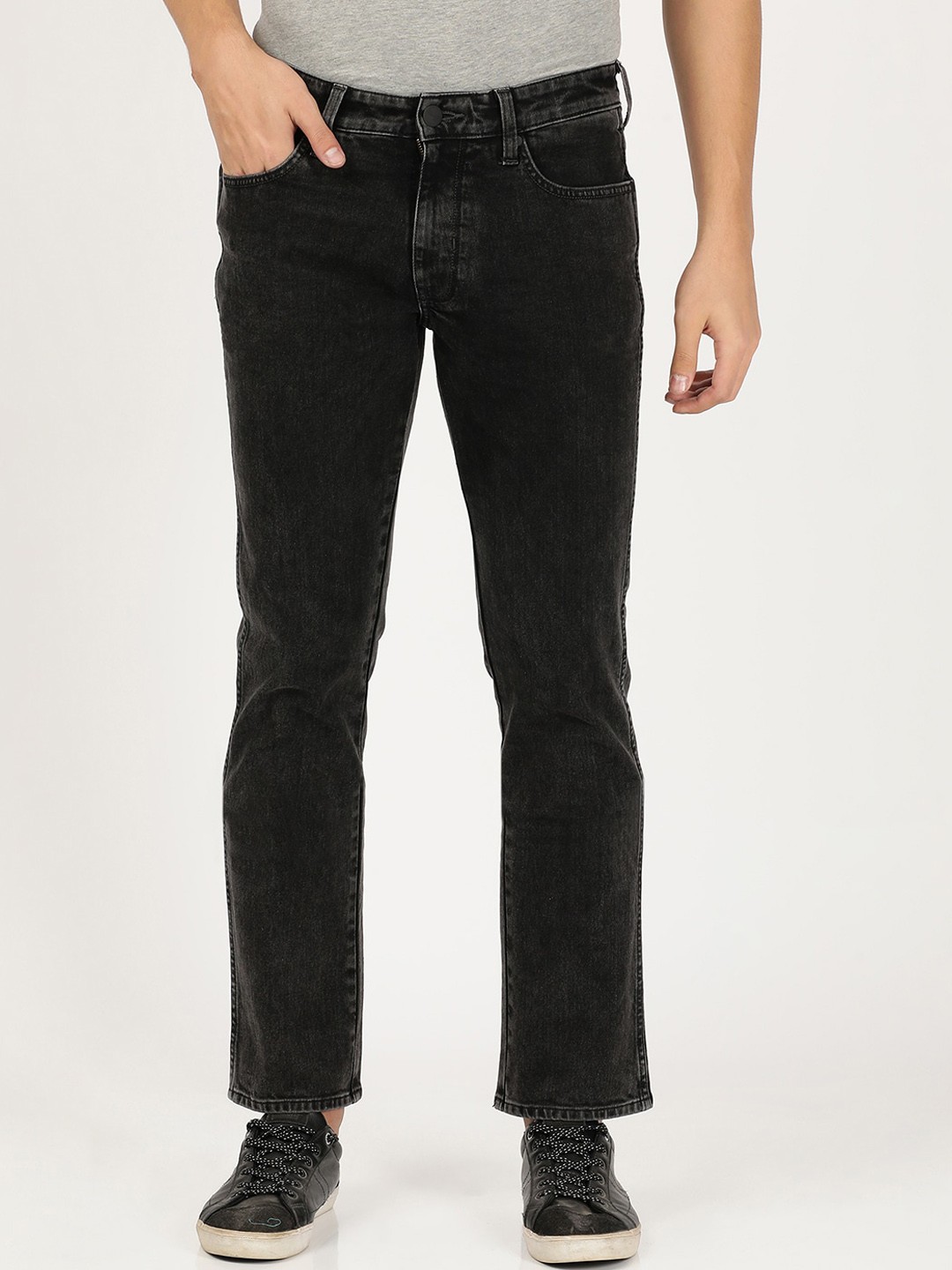 Buy Wrangler Men Stretchable Straight Fit Jeans - Jeans for Men ...