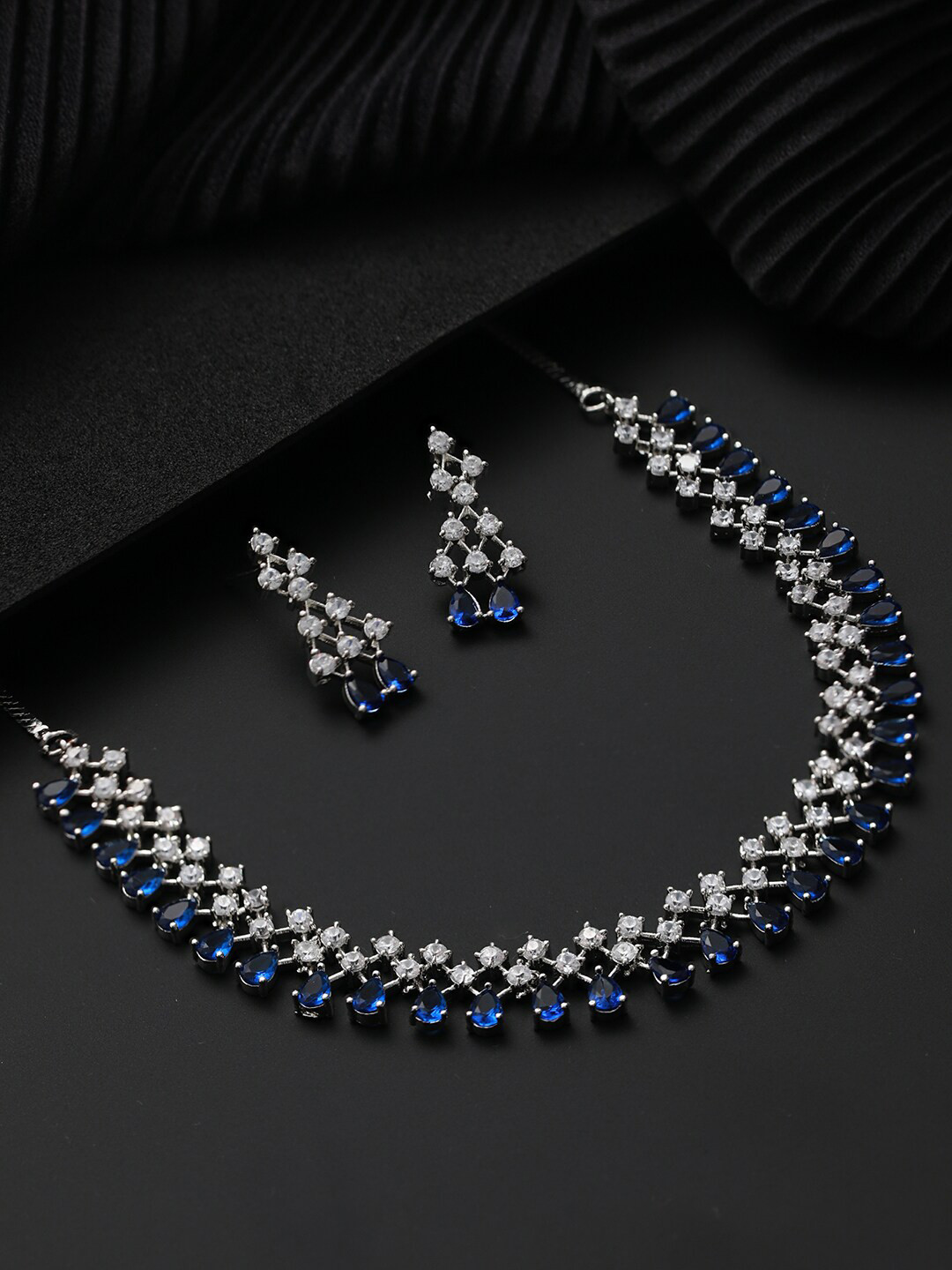 Silver-Plated & Beaded Jewellery Set main image 0