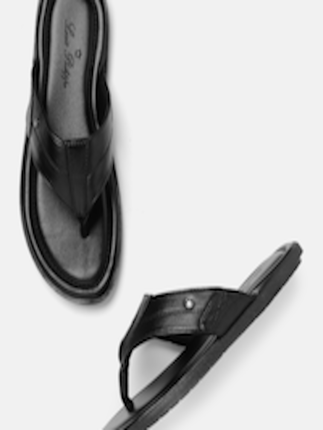 Buy Louis Philippe Men Leather Comfort Sandals - Sandals for Men ...