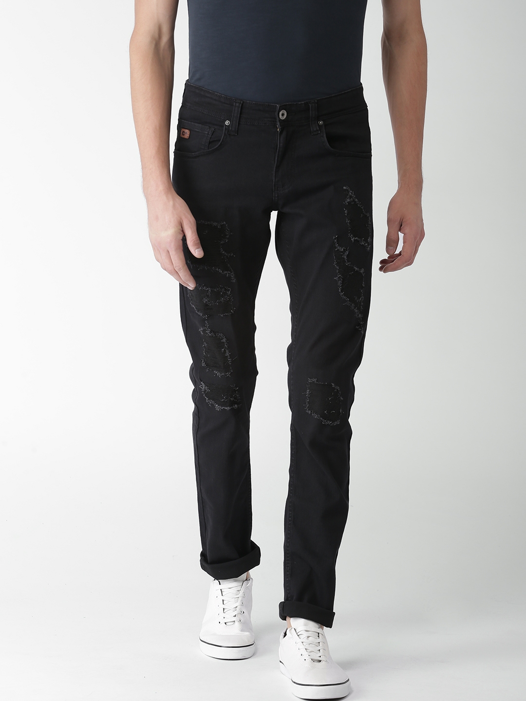 celio black jeans
