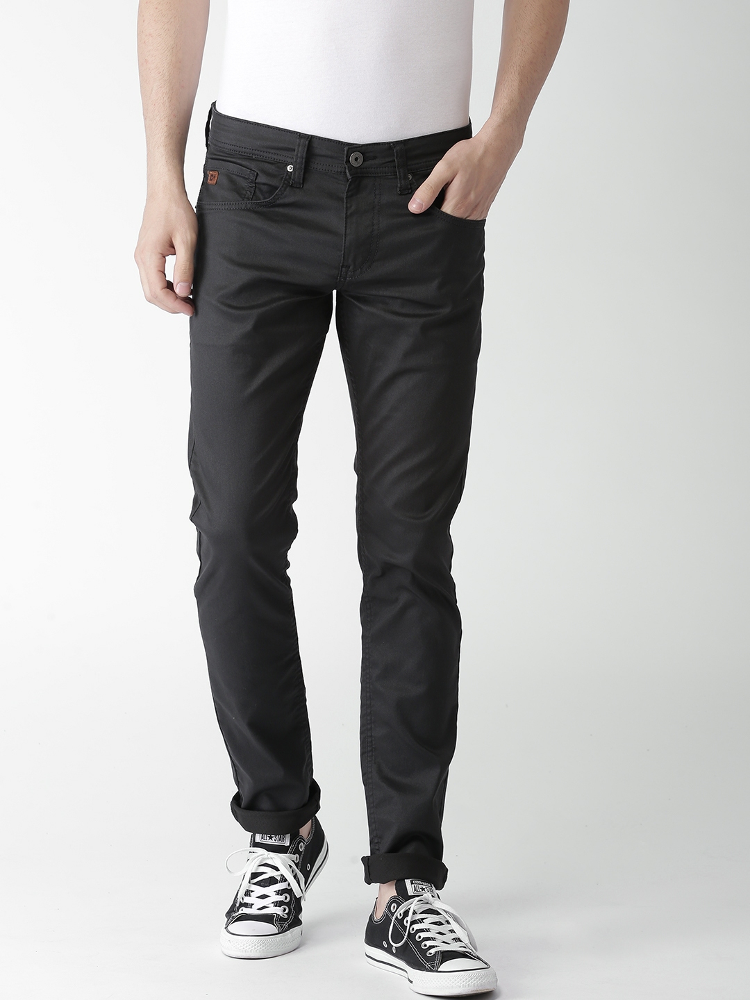 celio black jeans