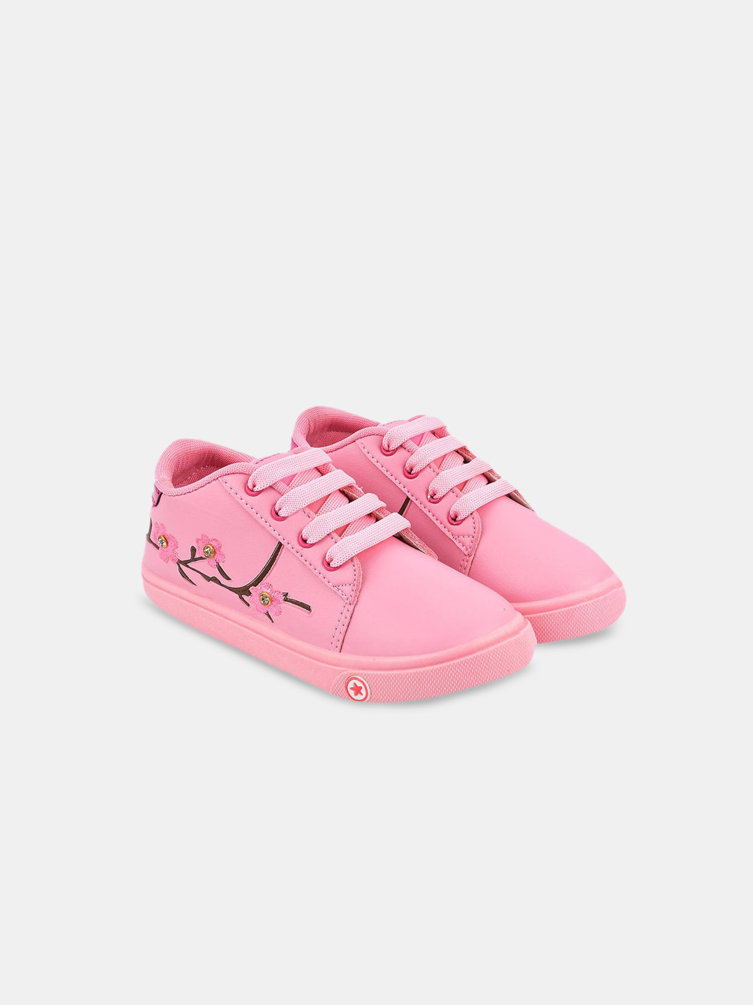 Buy Hopscotch Girls Lace Ups Sneakers Casual Shoes for Girls 21587442