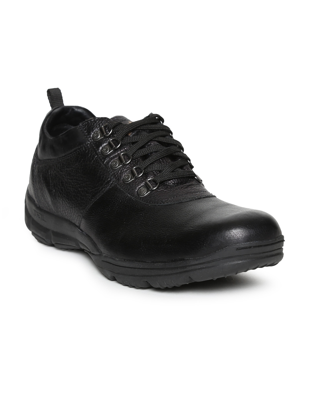 woodland black high ankle sneakers