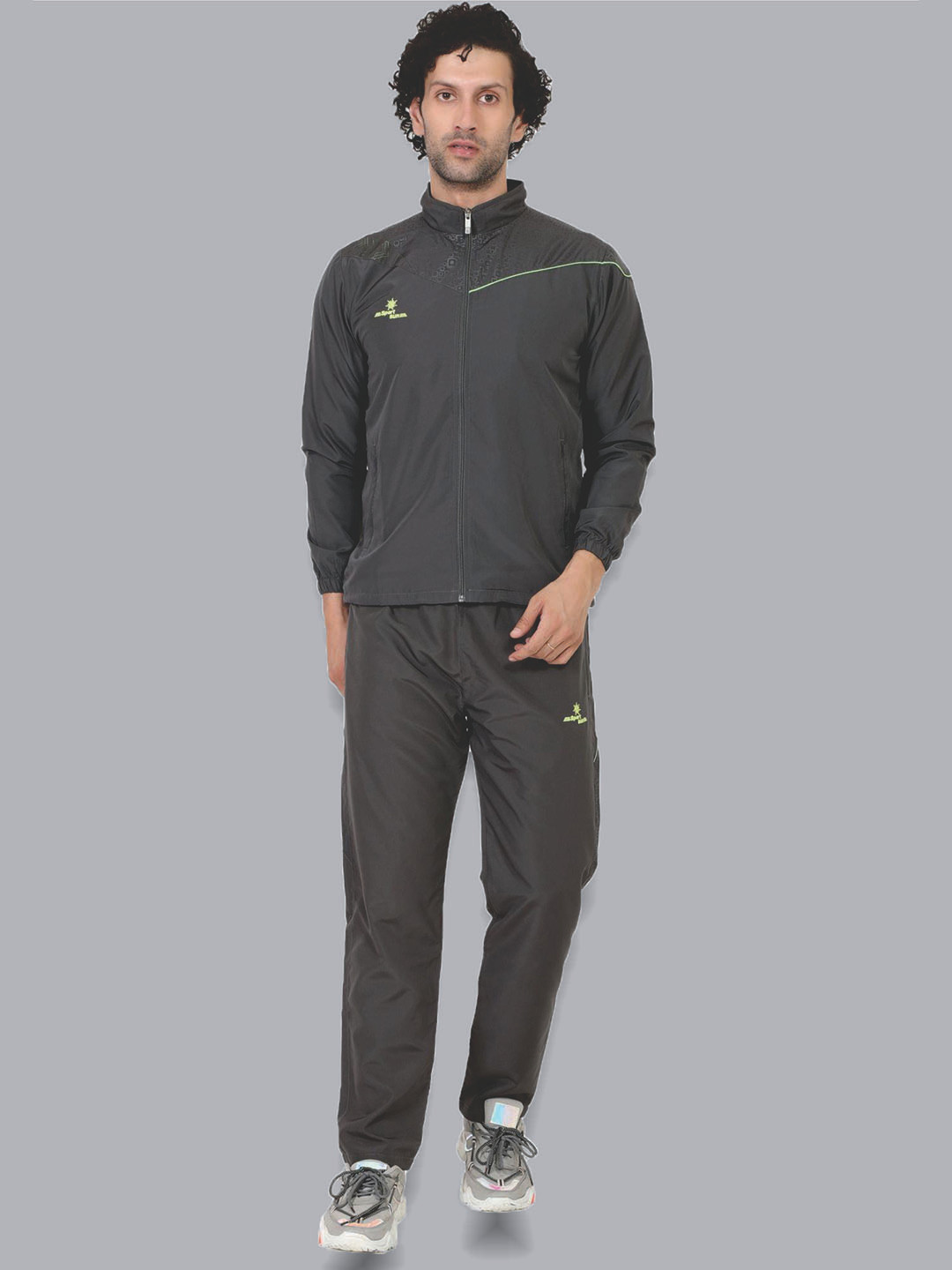 Buy SPORT SUN Men Mock Collar Tracksuit Tracksuits for Men 21596960