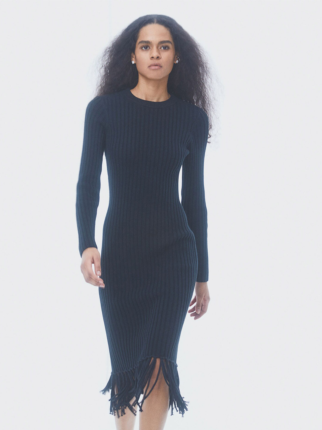 Buy H&M Fringe Trimmed Dress Dresses for Women 21609226 Myntra