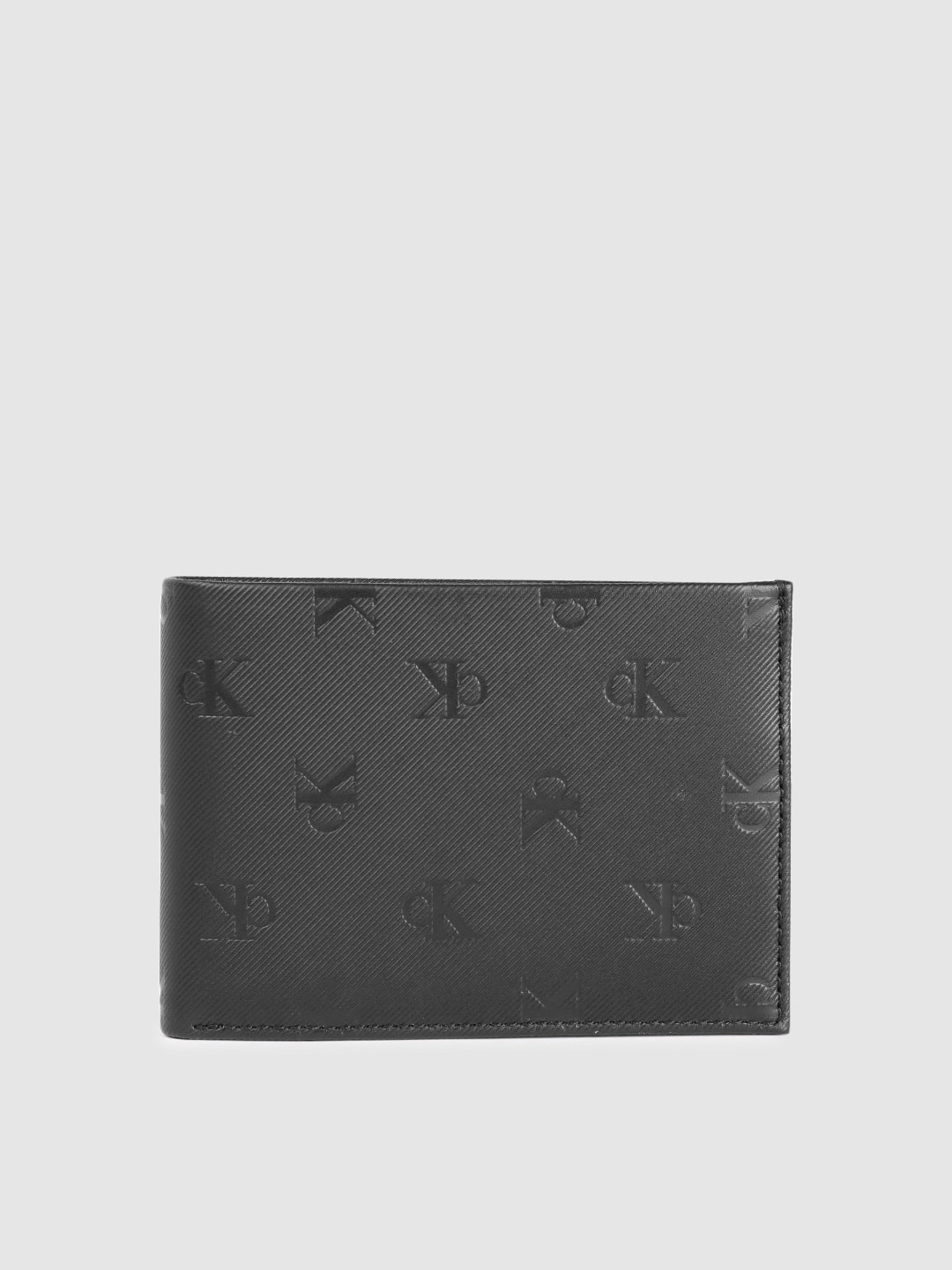Buy Calvin Klein Men Printed Leather Two Fold Wallet Wallets for Men