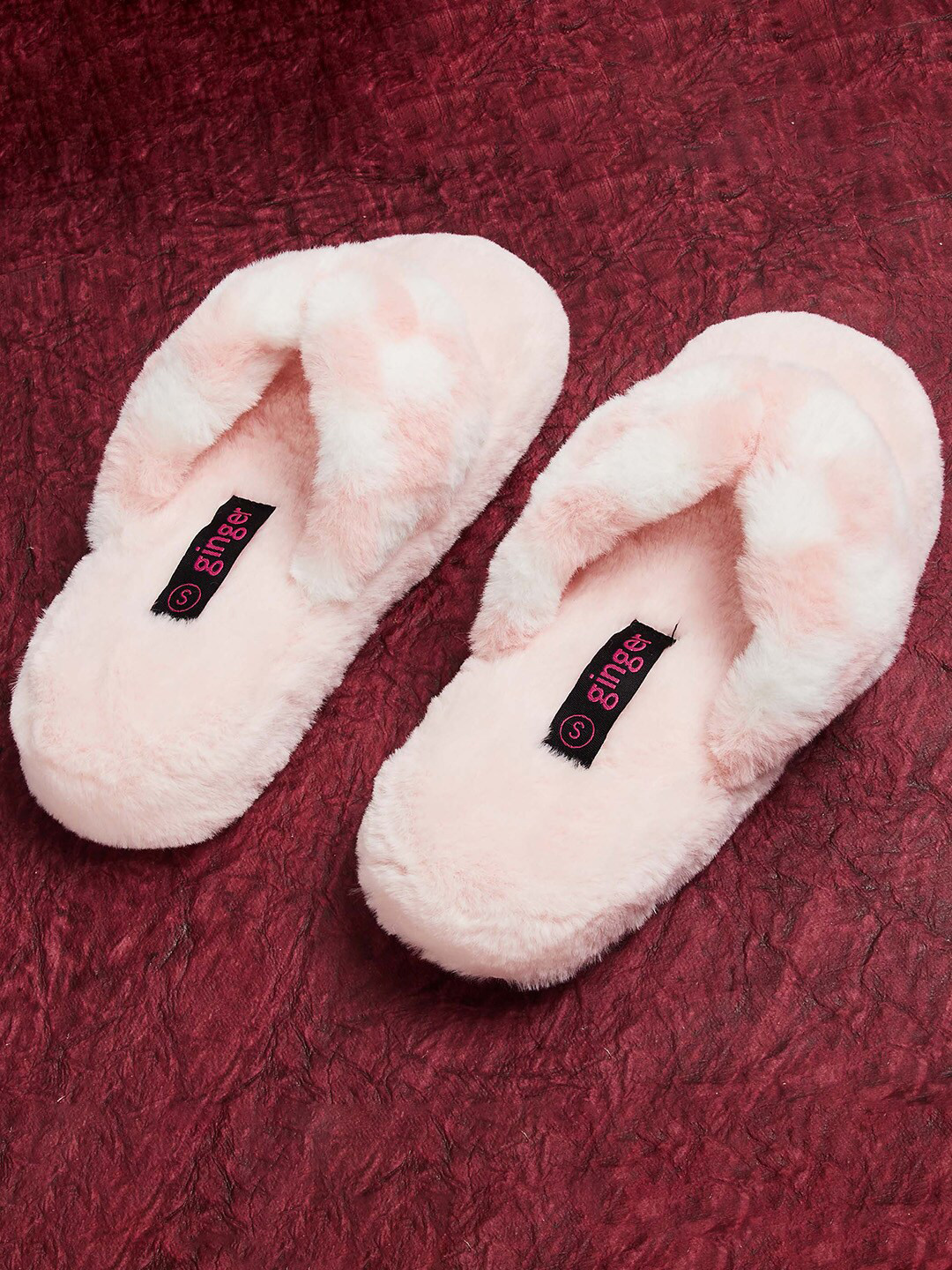 Buy Ginger By Lifestyle Women Colourblocked Room Slippers - Flip Flops for Women 21646452 | Myntra