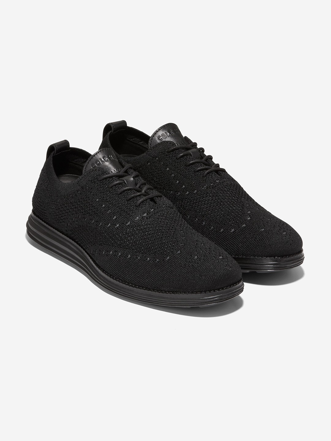 Buy Cole Haan Black Men OG GRD STCHLT WNG OX - Casual Shoes for Men ...