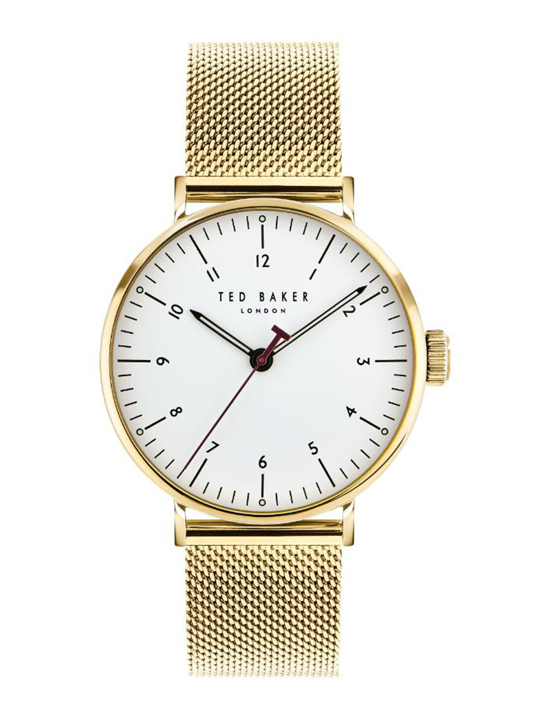 Buy Ted Baker Men Stainless Steel Bracelet Style Straps Analogue Watch
