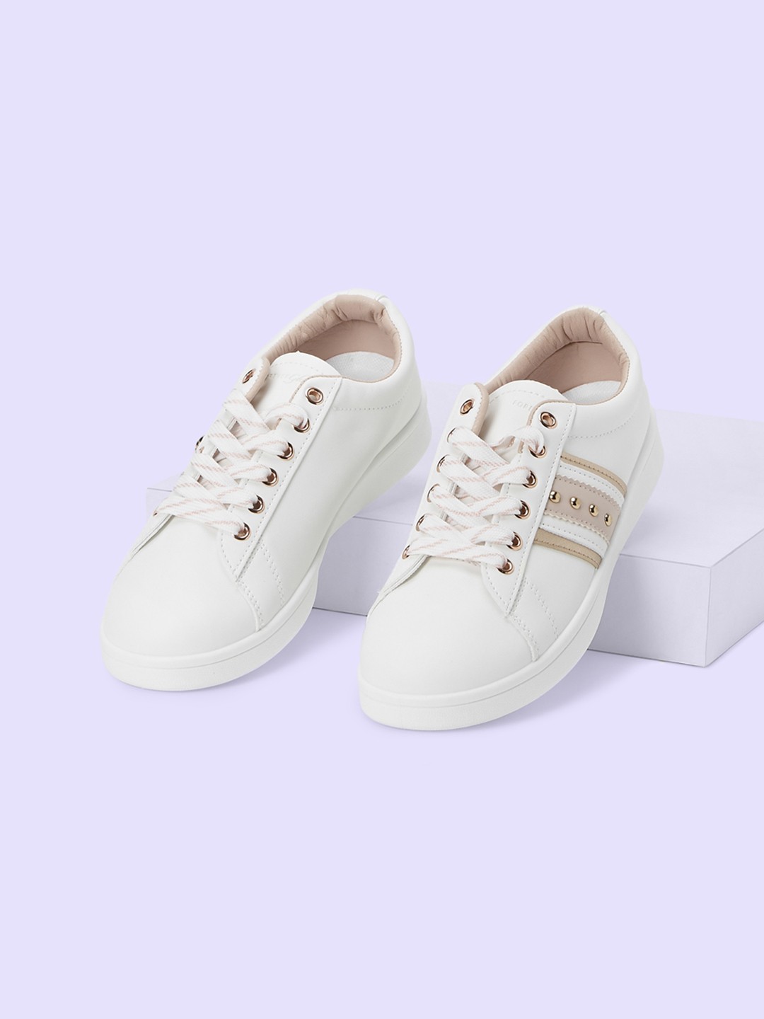 Buy Forever Glam By Pantaloons Women Colourblocked Sneakers - Casual ...