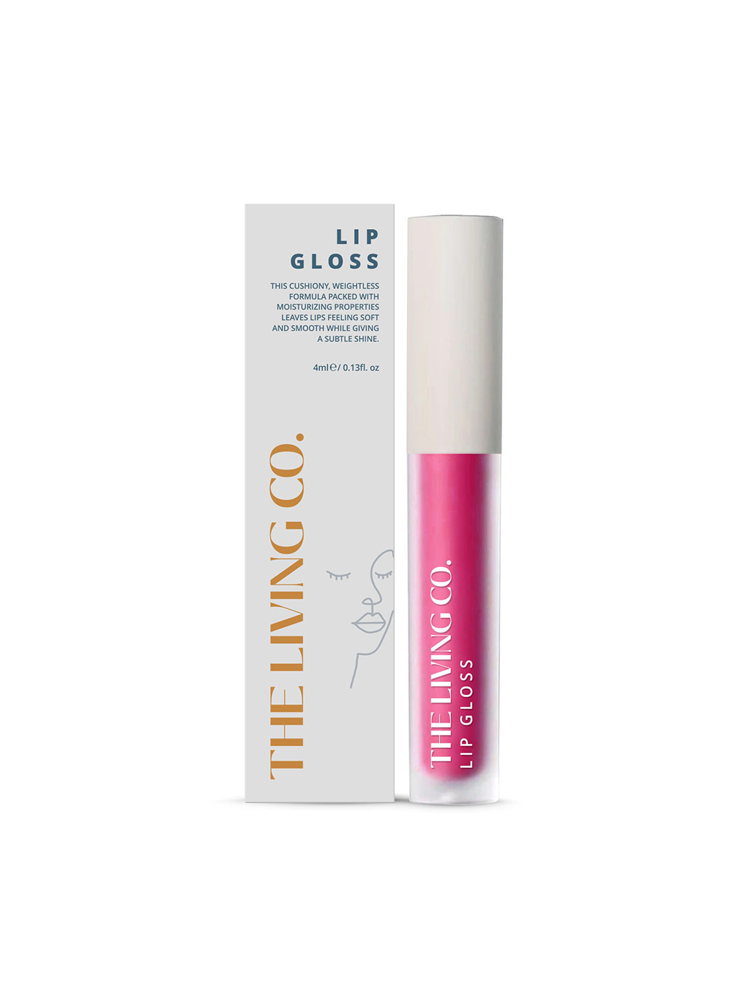 Buy THE LIVING CO. Juicy Lip Gloss 4 Ml Pink Lip Gloss for Women
