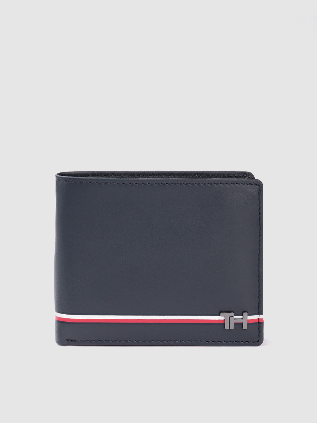 Tommy Hilfiger Blue Leather Men Wallet main image 0