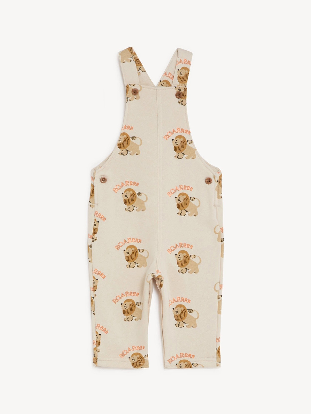 Buy Marks & Spencer Infant Girls Printed Straight Leg Dungarees
