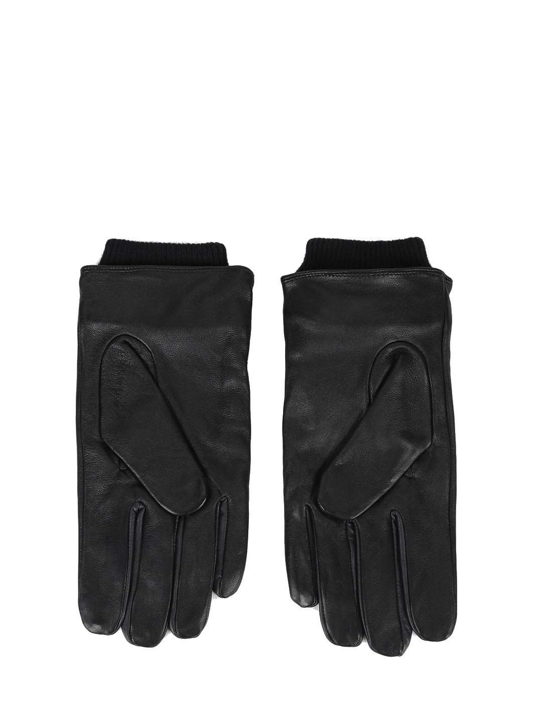 Buy Ted Baker Men Ribbed Cuffs Leather Gloves Gloves for Men 21664748