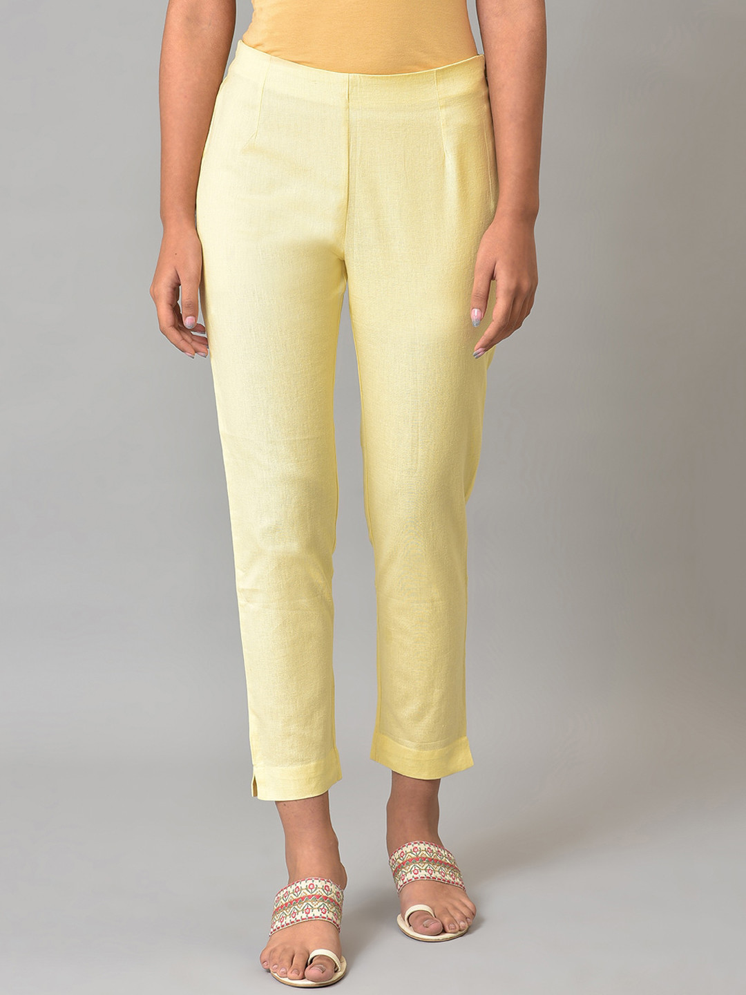 Women Mid Rise Trousers