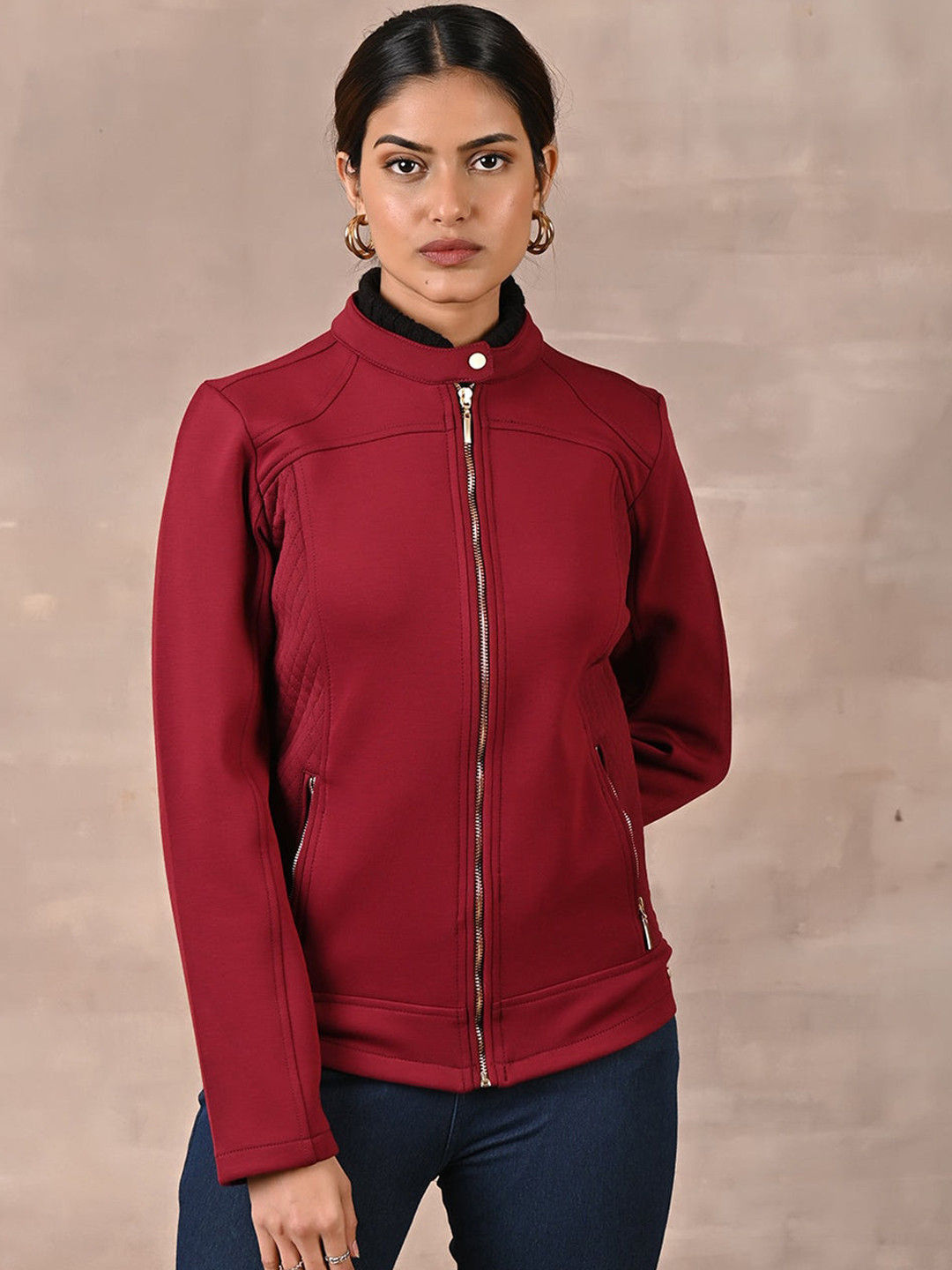 Buy Lakshita Women Outdoor Cotton Bomber Jacket Jackets for Women