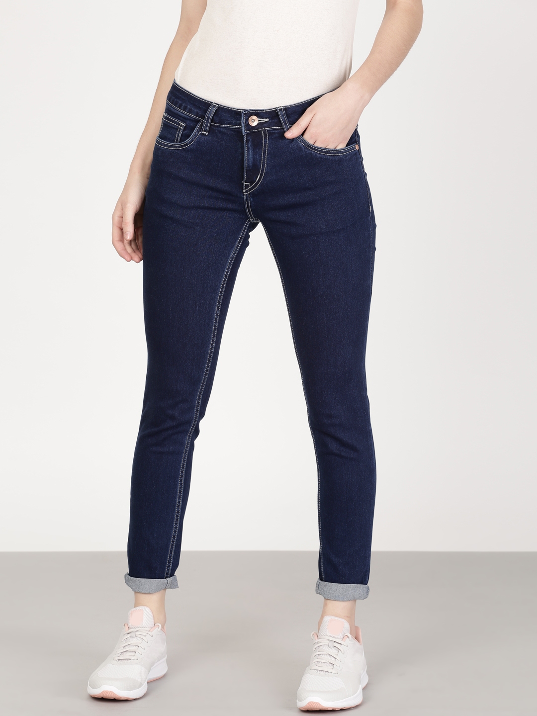 red baby trousers