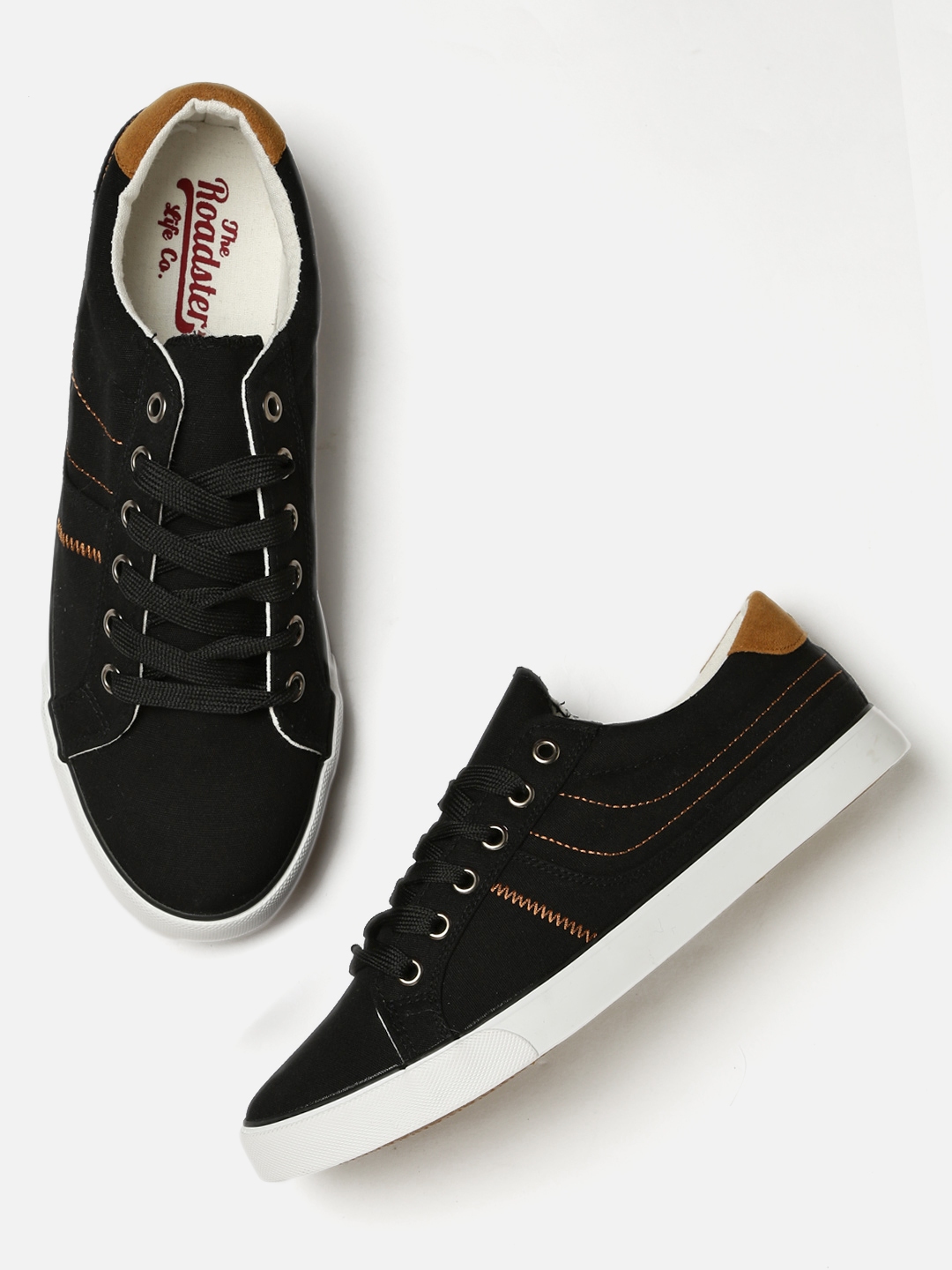 roadster shoes black sneakers