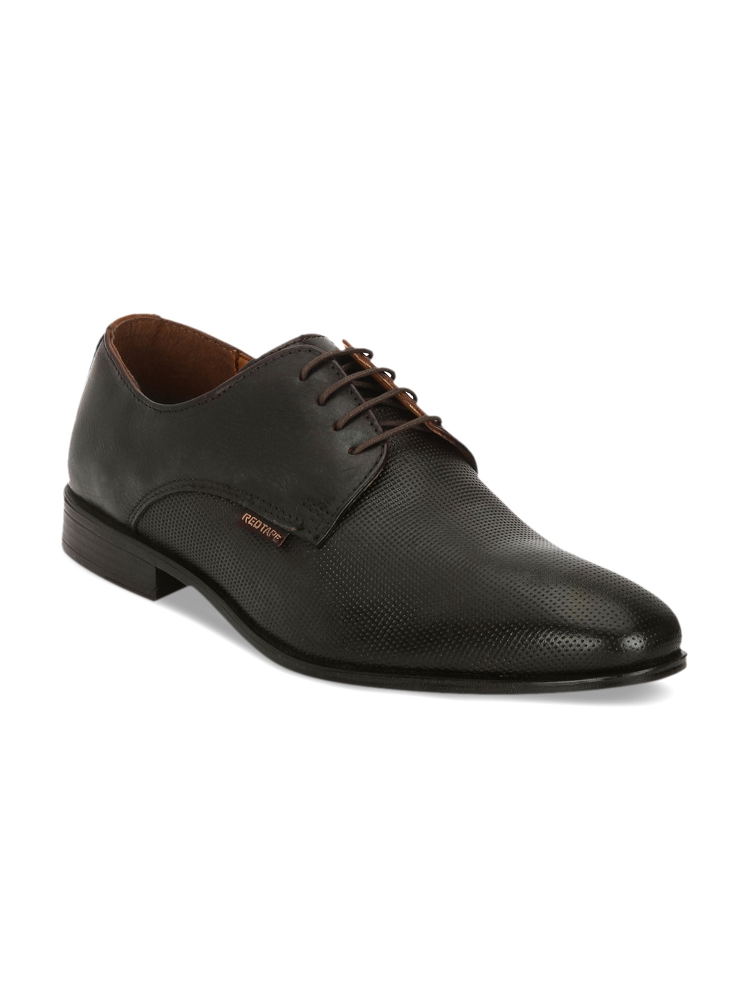 red tape men's derbys leather formal shoes