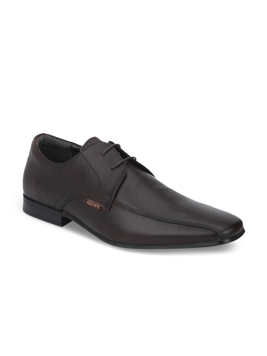 red tape men's derbys leather formal shoes