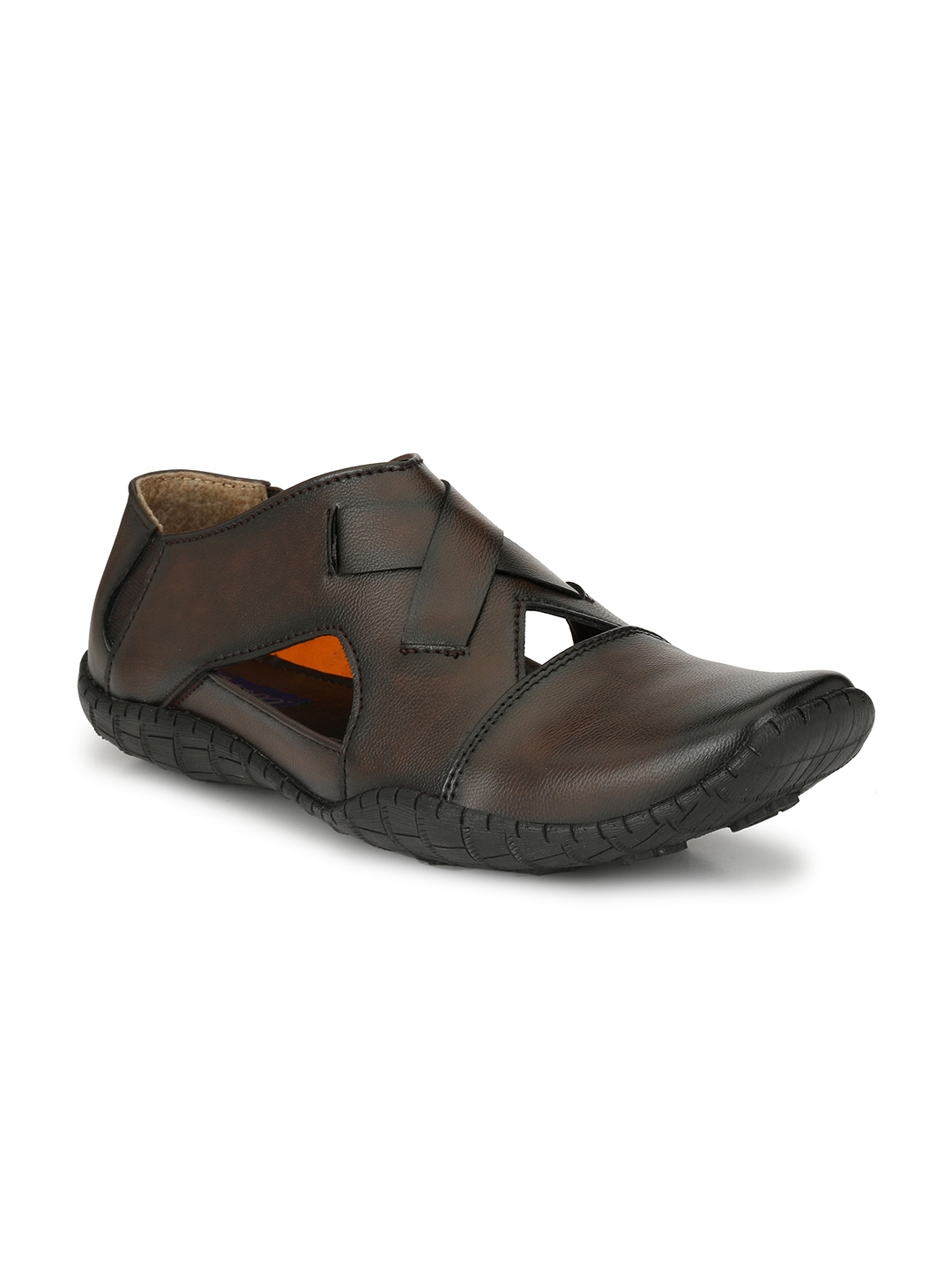 Buy El Paso Men Brown Sandals - Sandals for Men 2171611 | Myntra