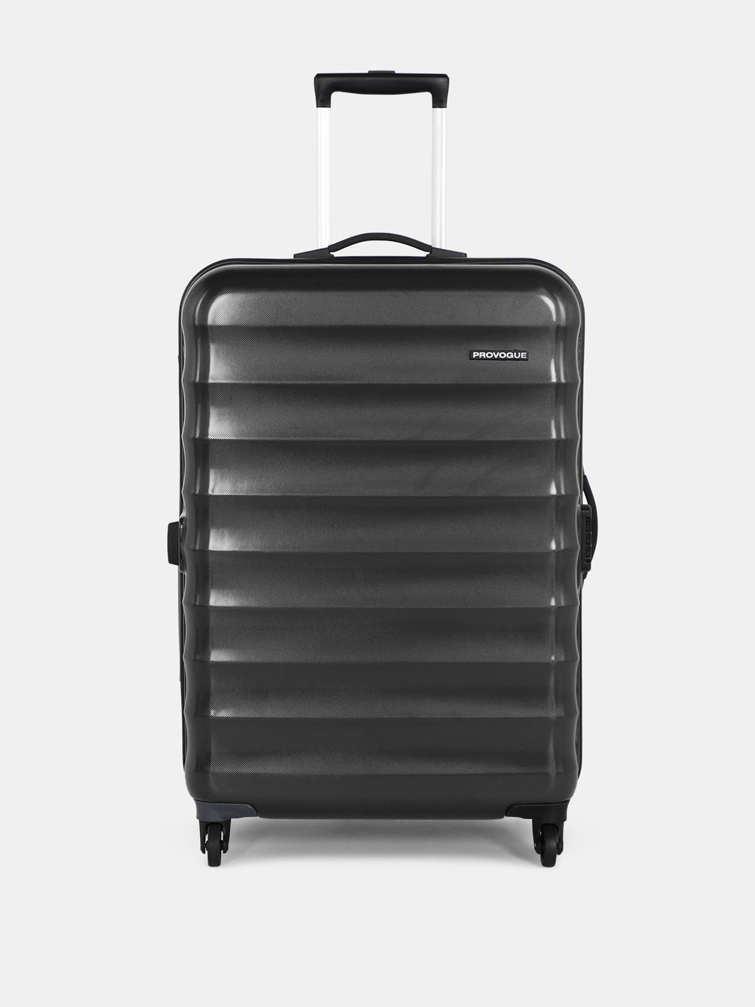 Buy Provogue Textured Large Trolley Suitcase Trolley Bag for Unisex