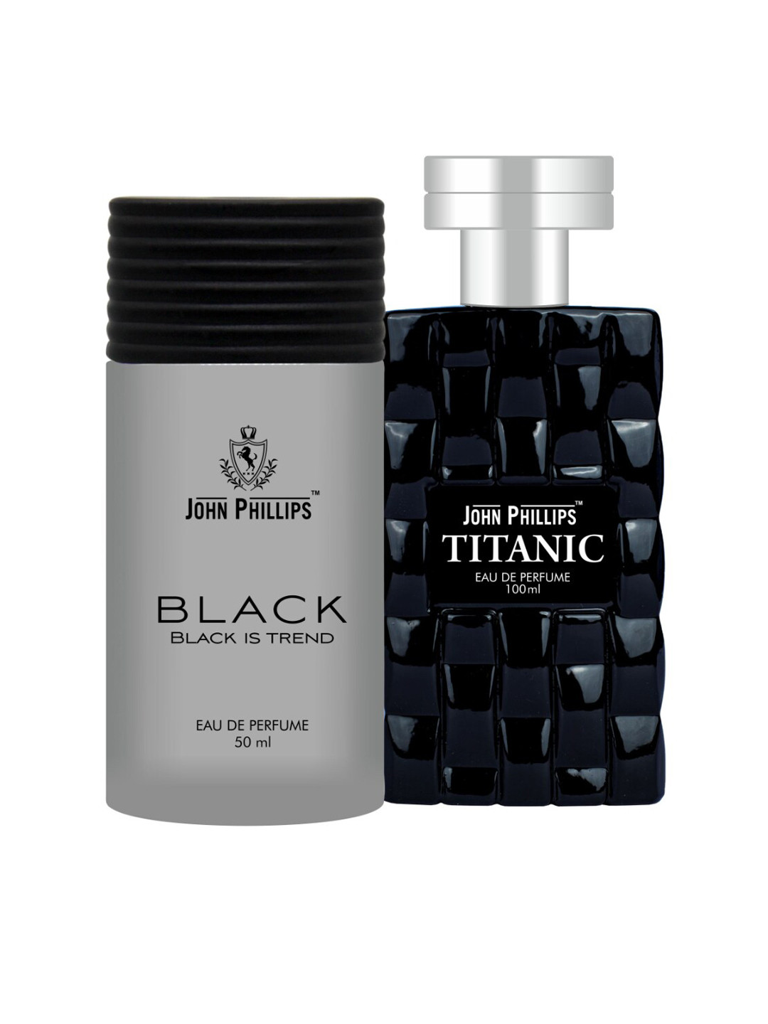 Buy JOHN PHILLIPS Set Of 2 Black Eau De Perfume & Titanic Eau De Perfume Perfume for Unisex