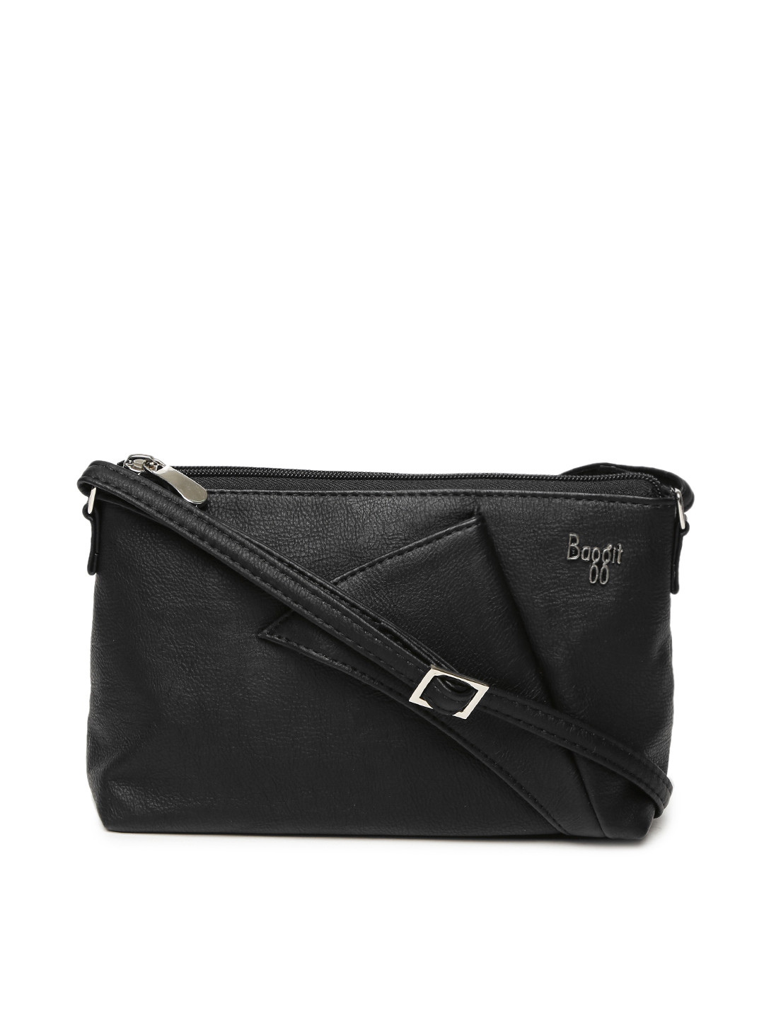 Buy Baggit Black Solid Sling Bag Handbags for Women 2171920 Myntra