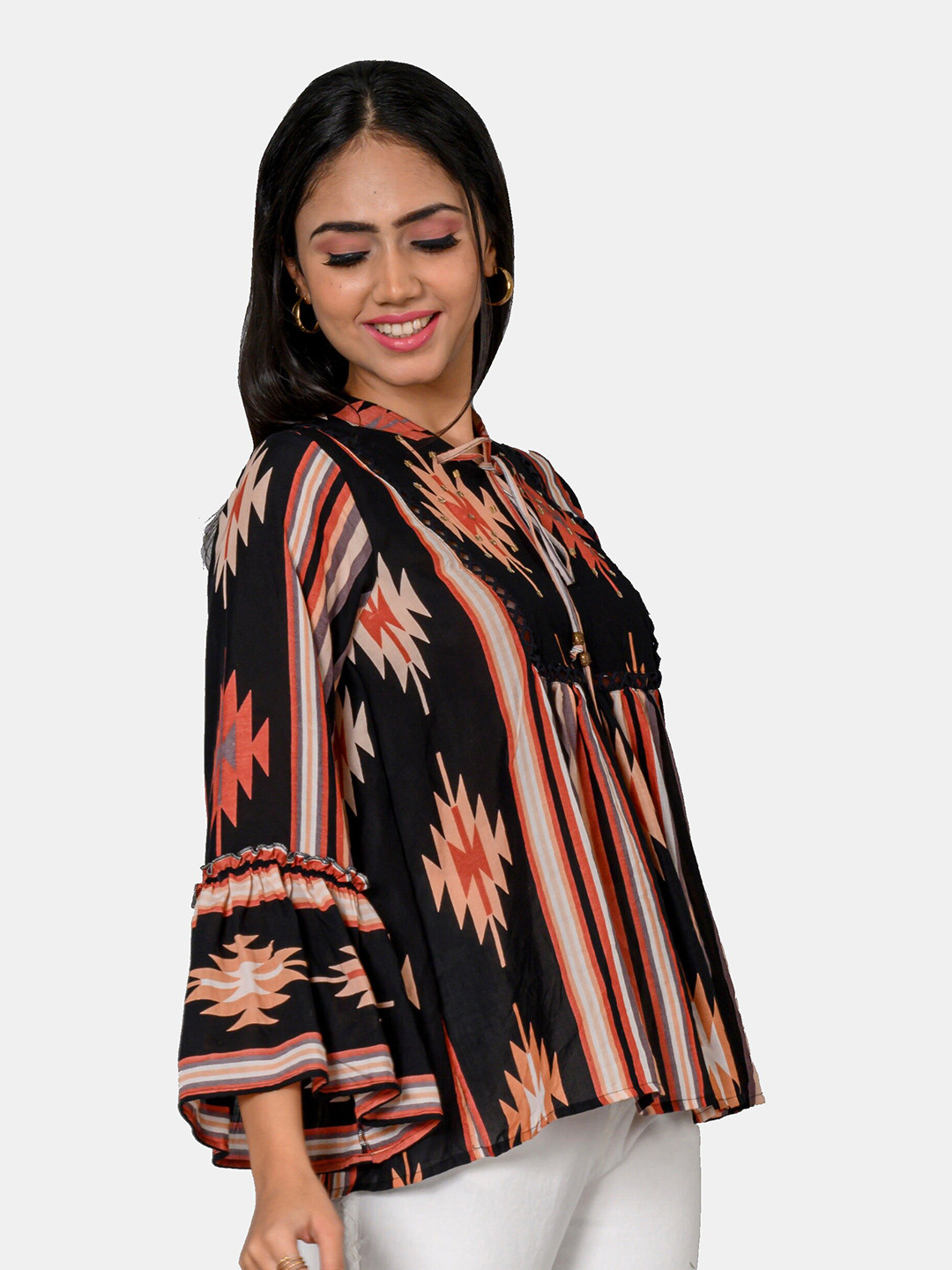 Buy WESTIFIED Abstract Print Top Tops for Women 21724942 Myntra